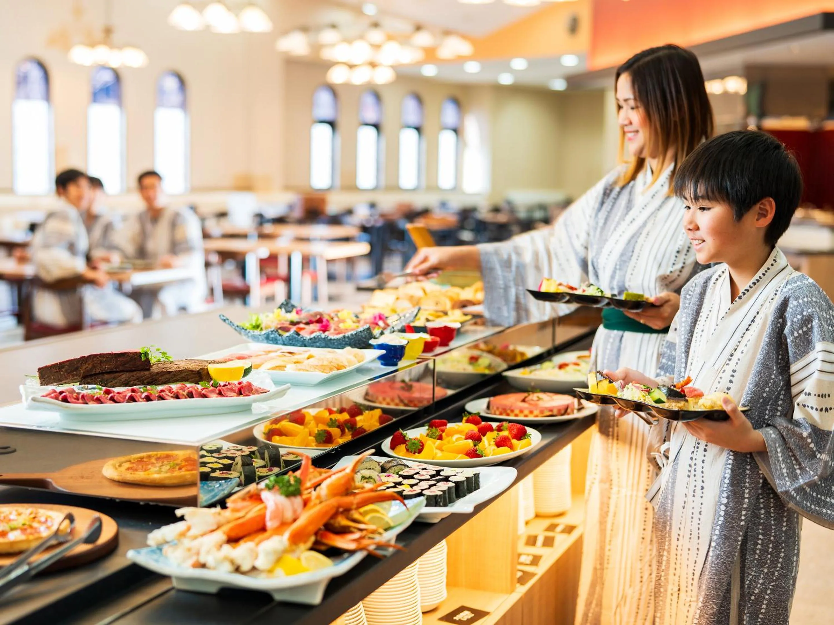 Food in Yufuin Sansuikan