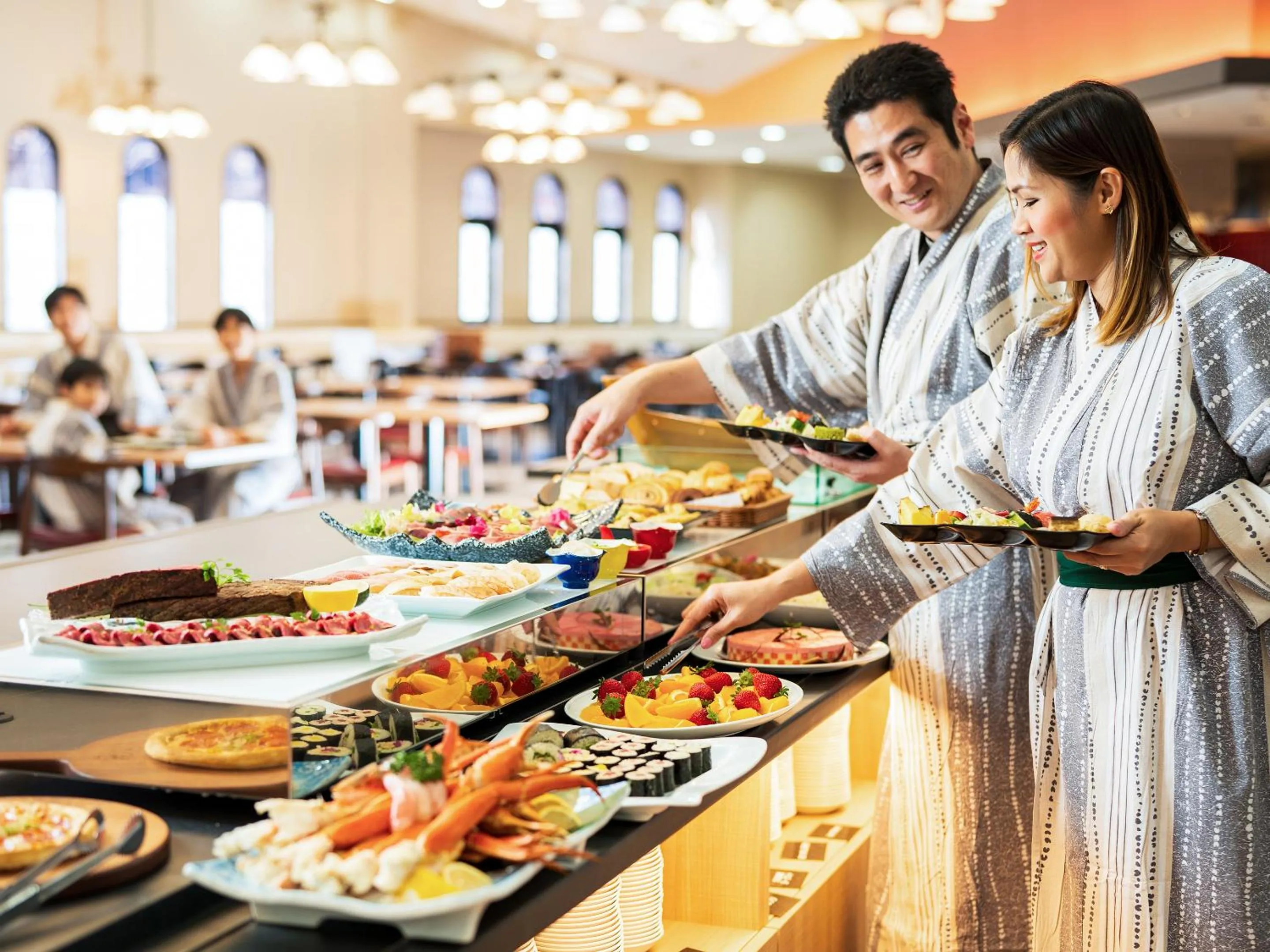 Food in Yufuin Sansuikan