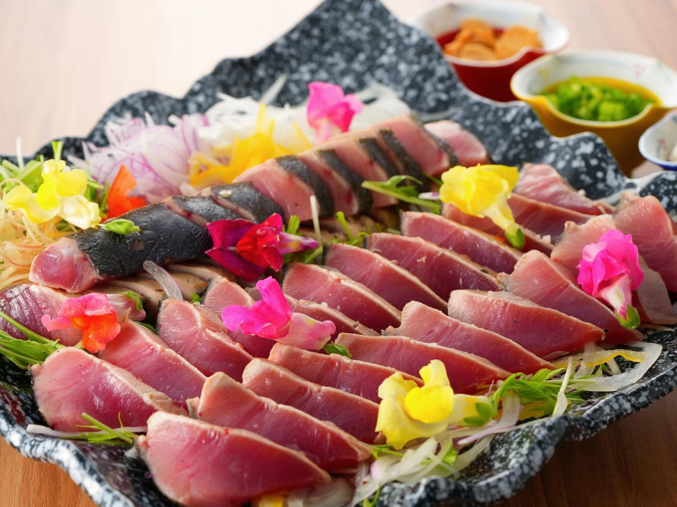 Food in Yufuin Sansuikan