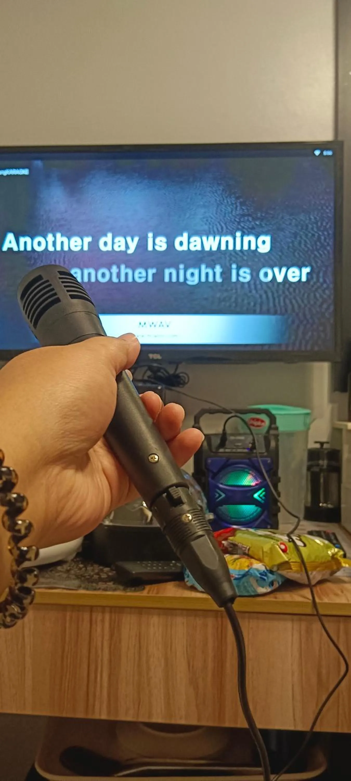 Karaoke in Nics Studiotel - Massage chair