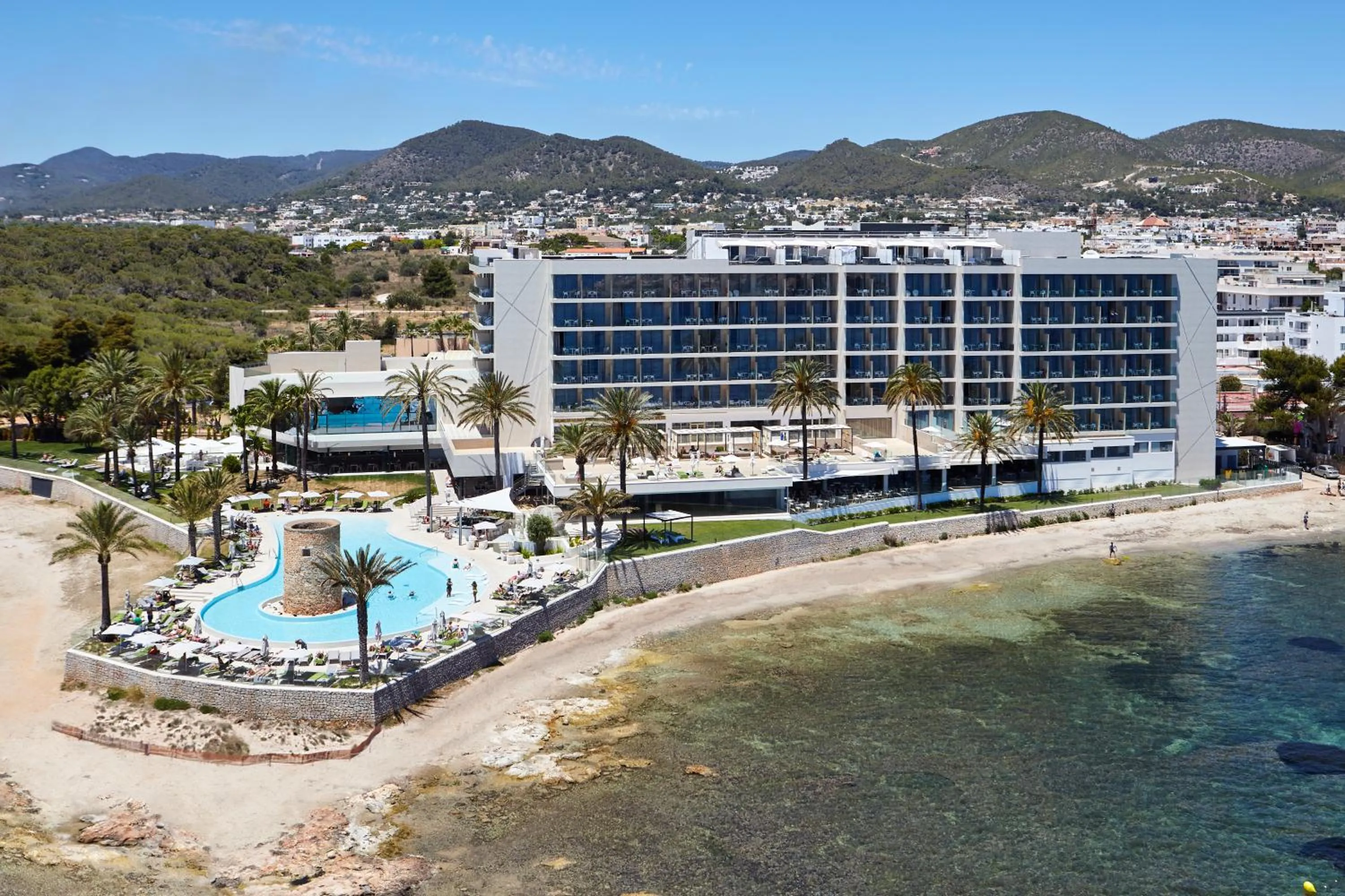 Bird's eye view in Hotel Torre del Mar - Ibiza