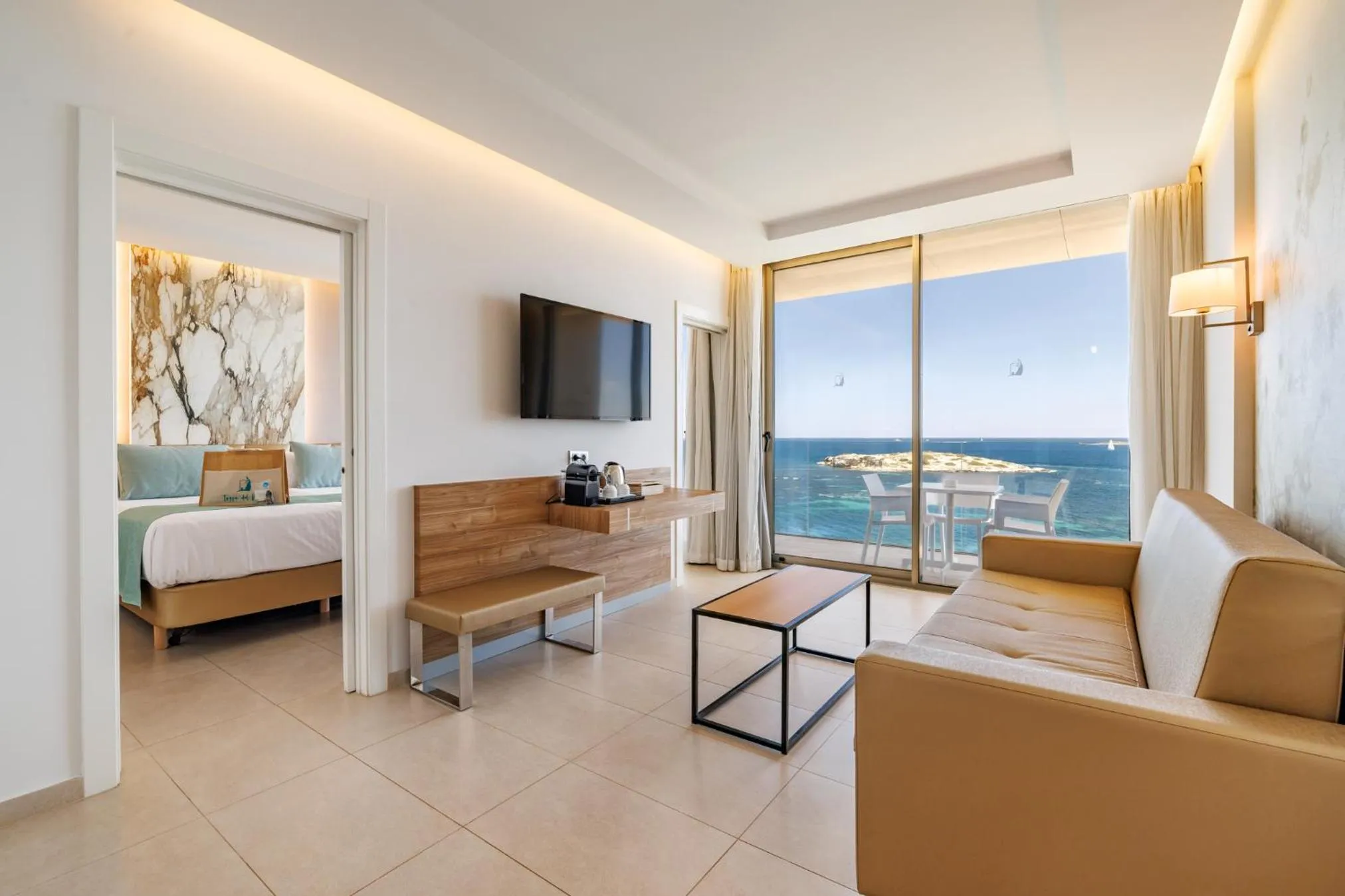 Living room in Hotel Torre del Mar - Ibiza