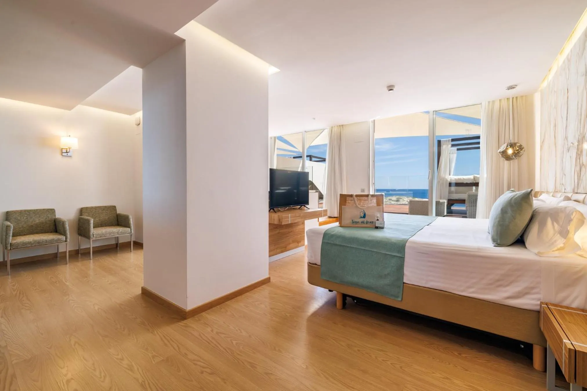 Bed in Hotel Torre del Mar - Ibiza