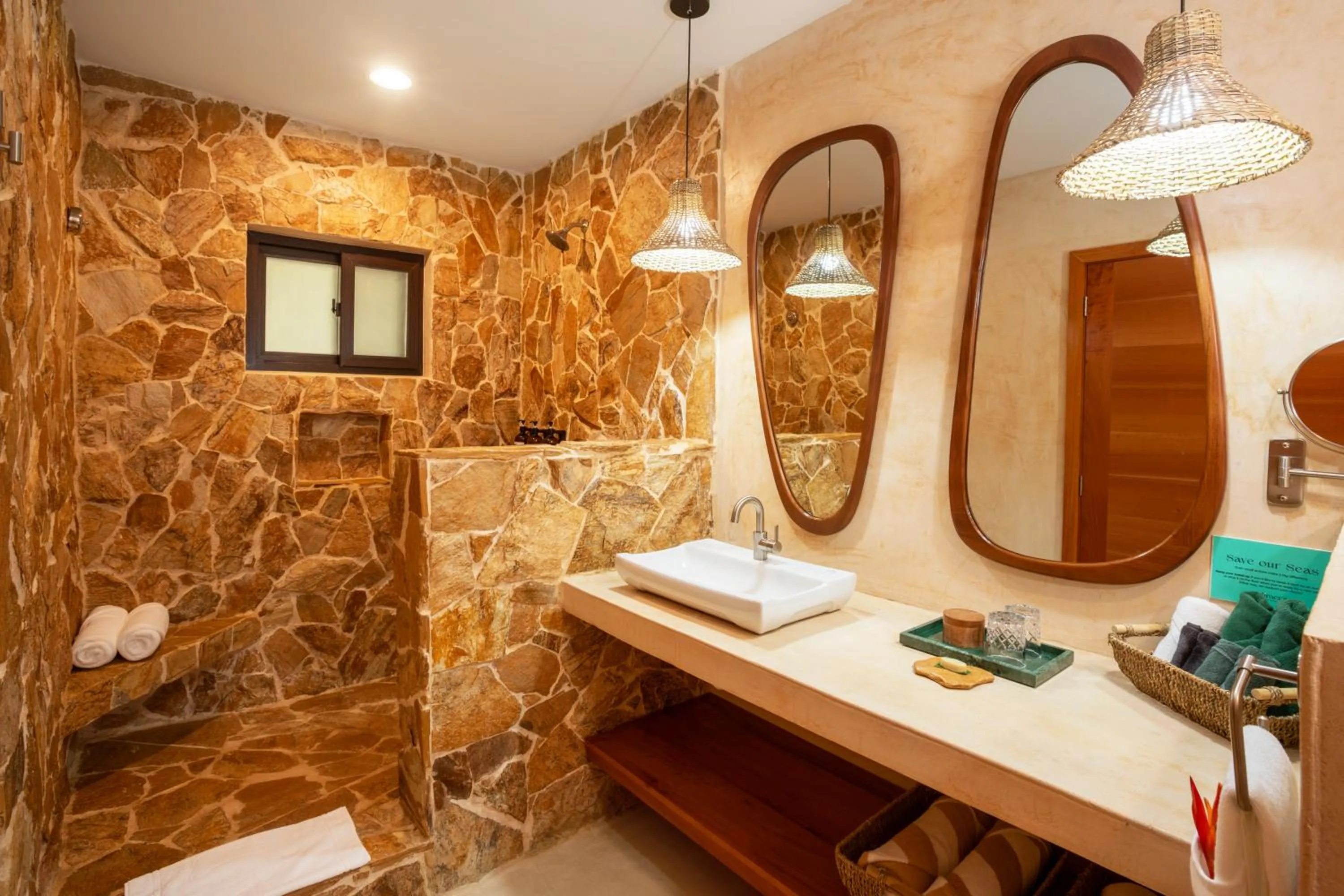 Shower in Kalimera Beach Hotel