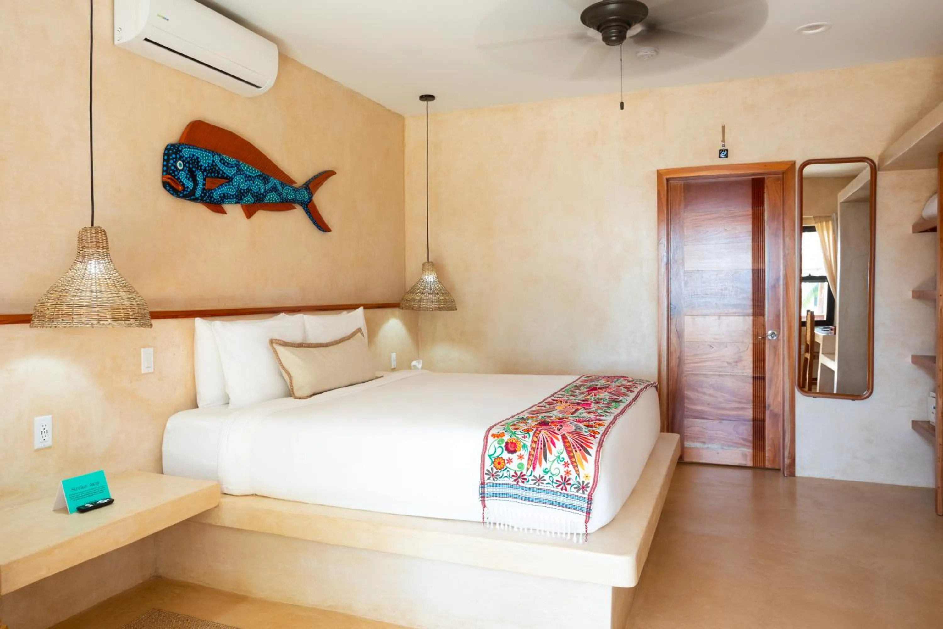 Bed in Kalimera Beach Hotel