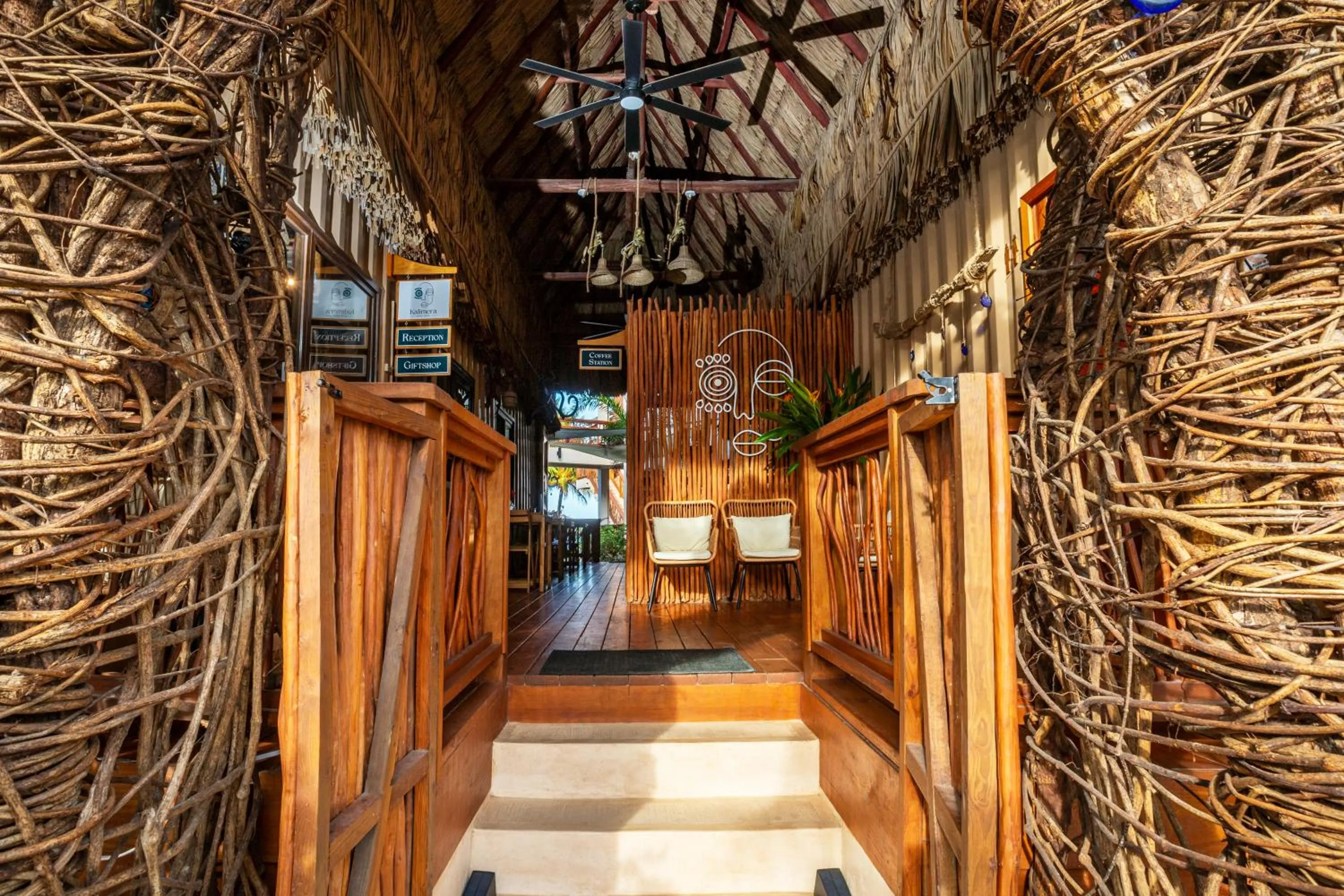 Facade/entrance in Kalimera Beach Hotel