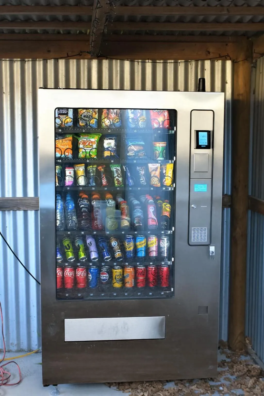 vending machine in Wilsons Promontory Motel
