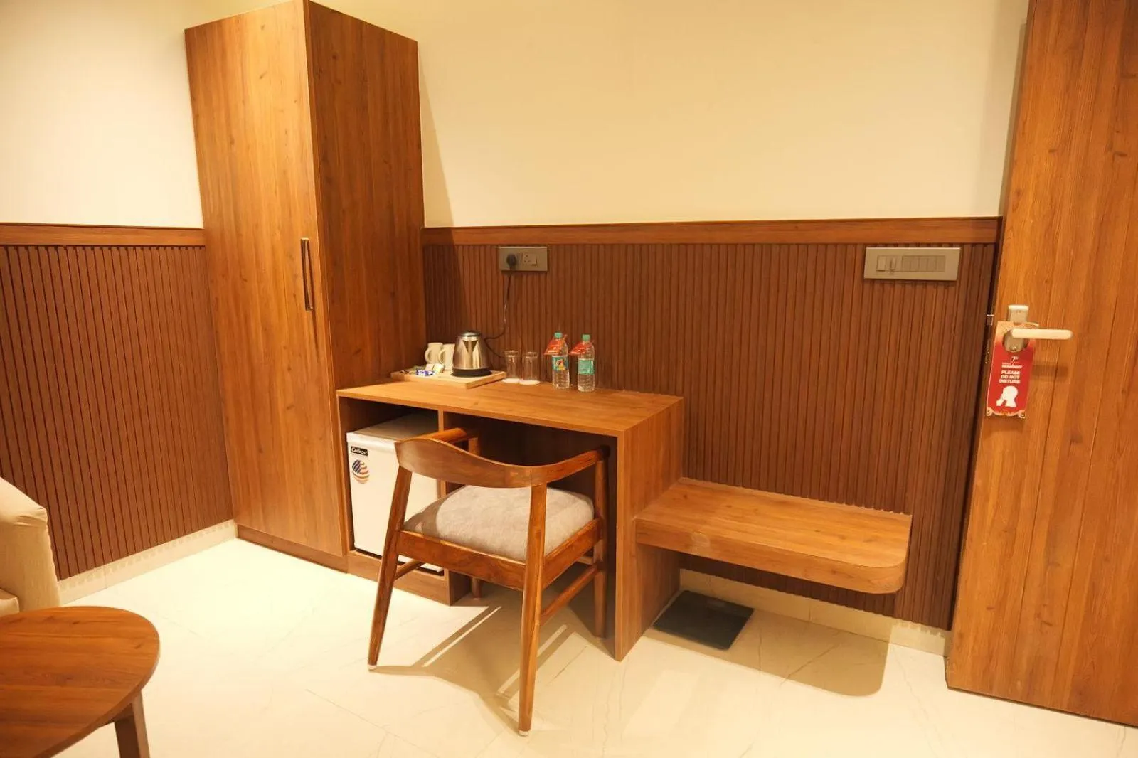 Seating area in Hotel President