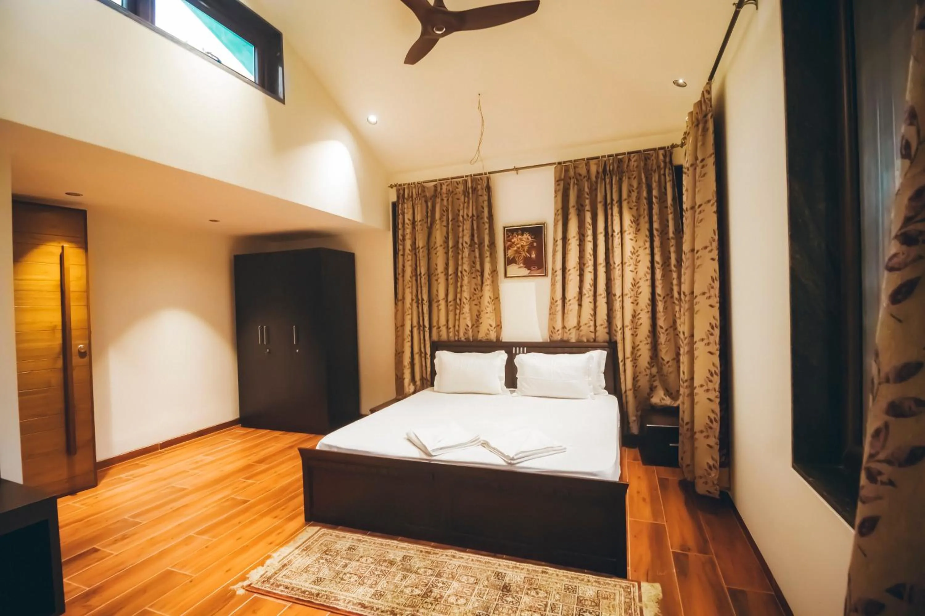 Bed in Red River Bungalow