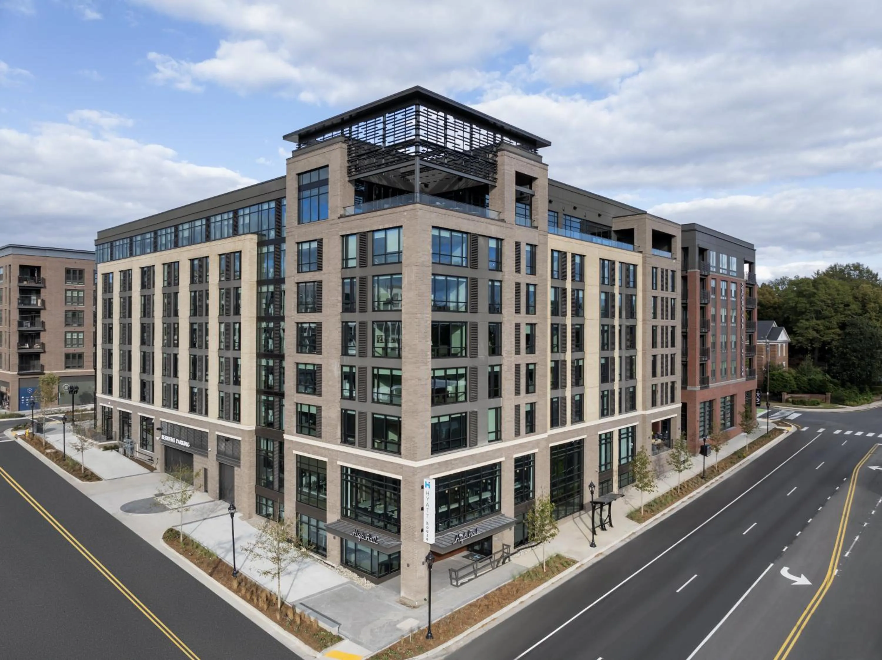 Property building in Hyatt House Raleigh Downtown/Seaboard Station