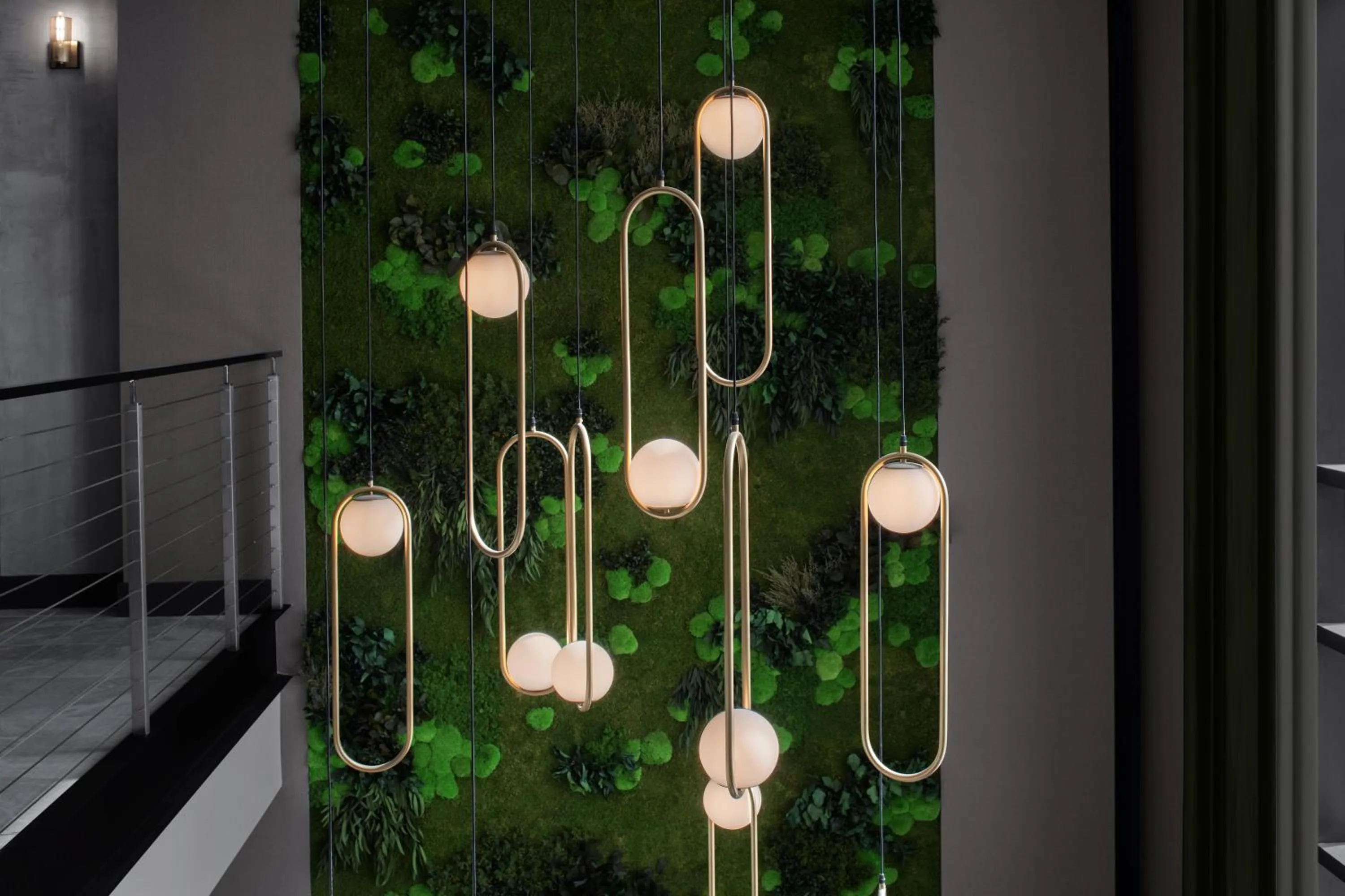 Decorative detail in Hyatt House Raleigh Downtown/Seaboard Station