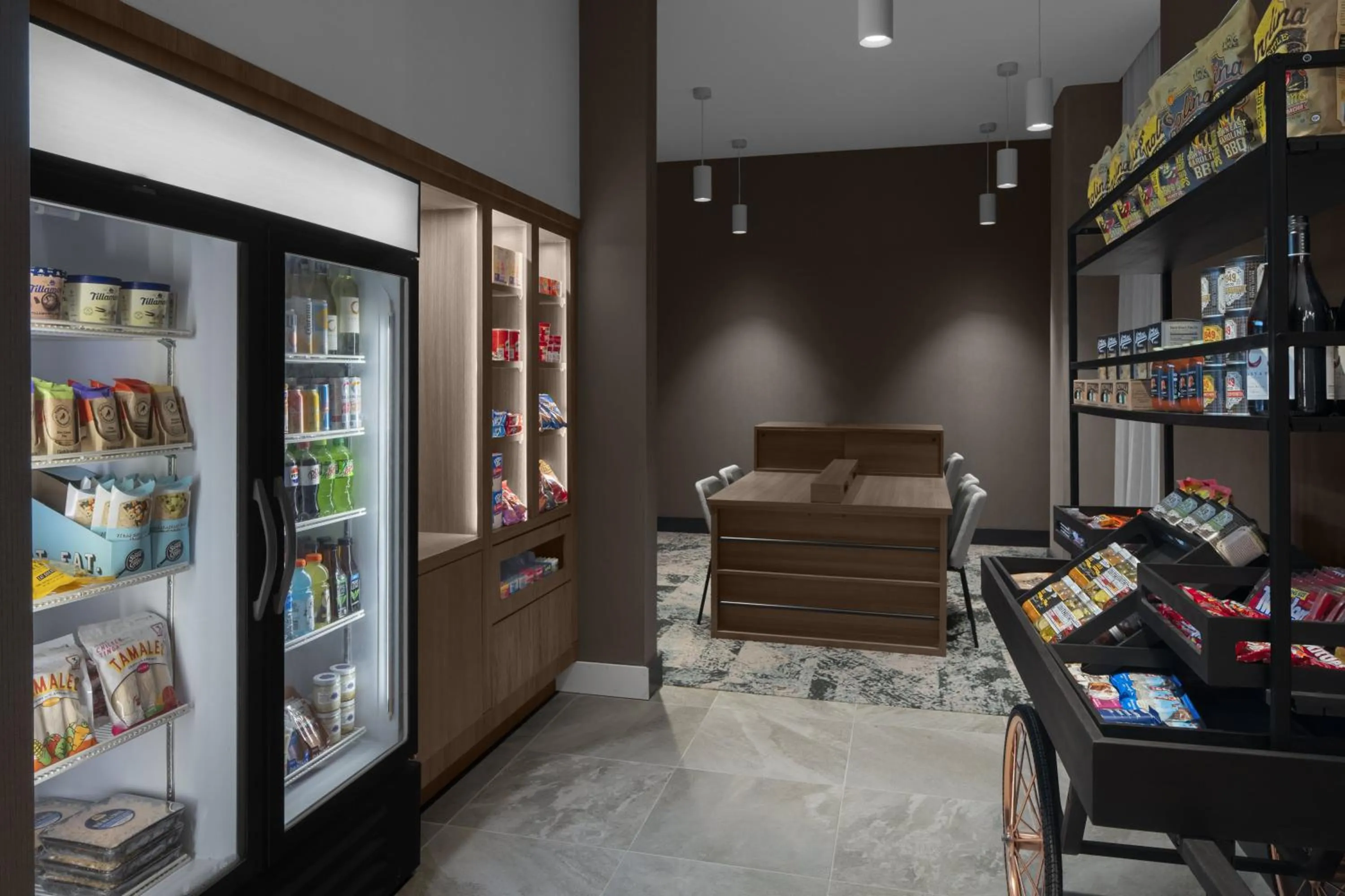 On-site shops in Hyatt House Raleigh Downtown/Seaboard Station