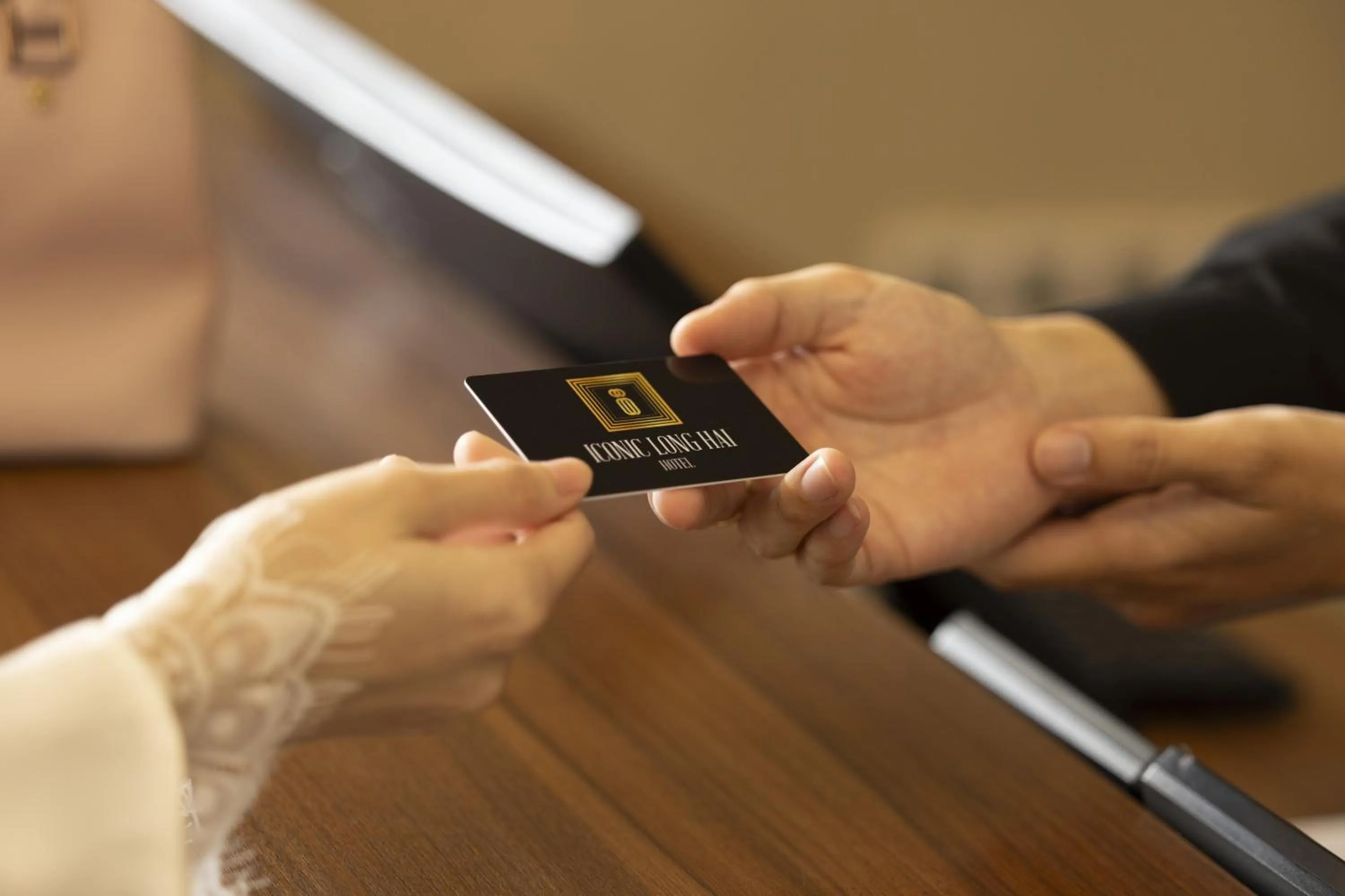 concierge in Iconic Long Hai Hotel