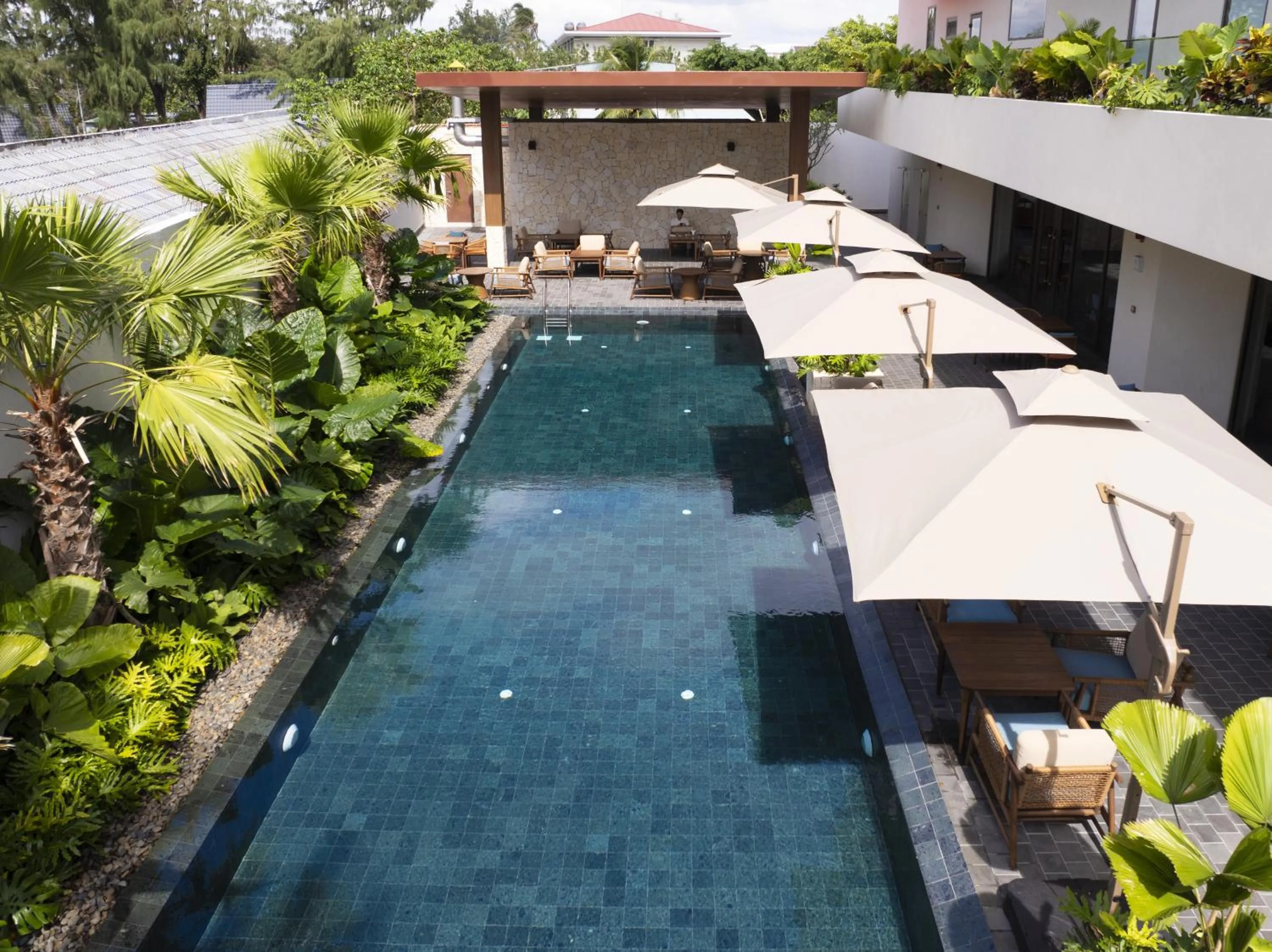 Swimming pool in Iconic Long Hai Hotel