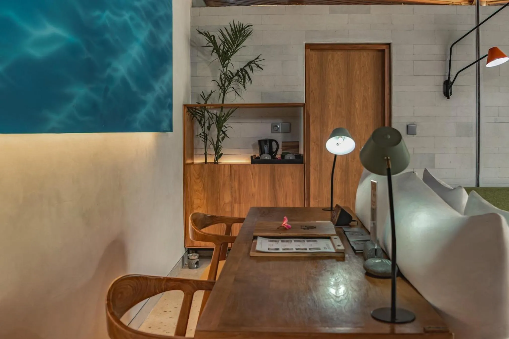 Living room in Atap Resort Canggu by Ini Vie Hospitality