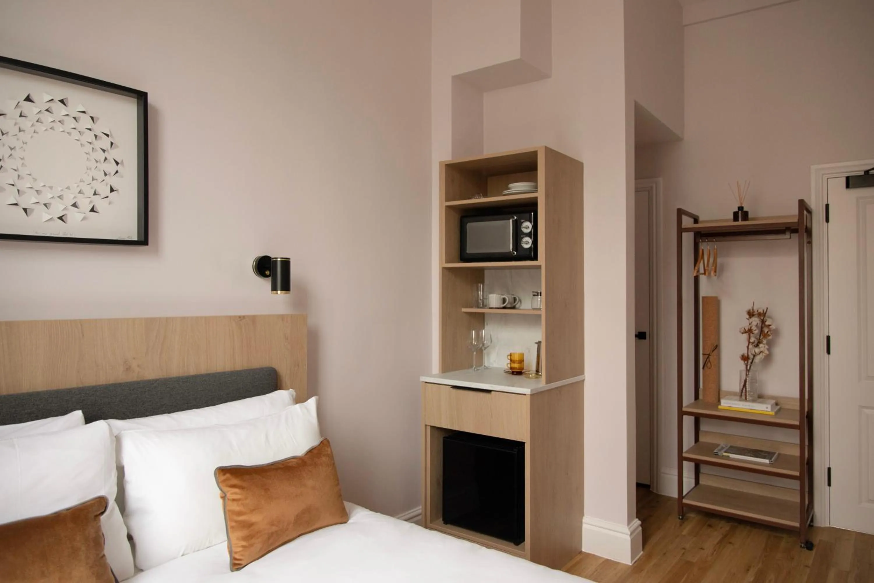 Bed in Bob W London Olympia