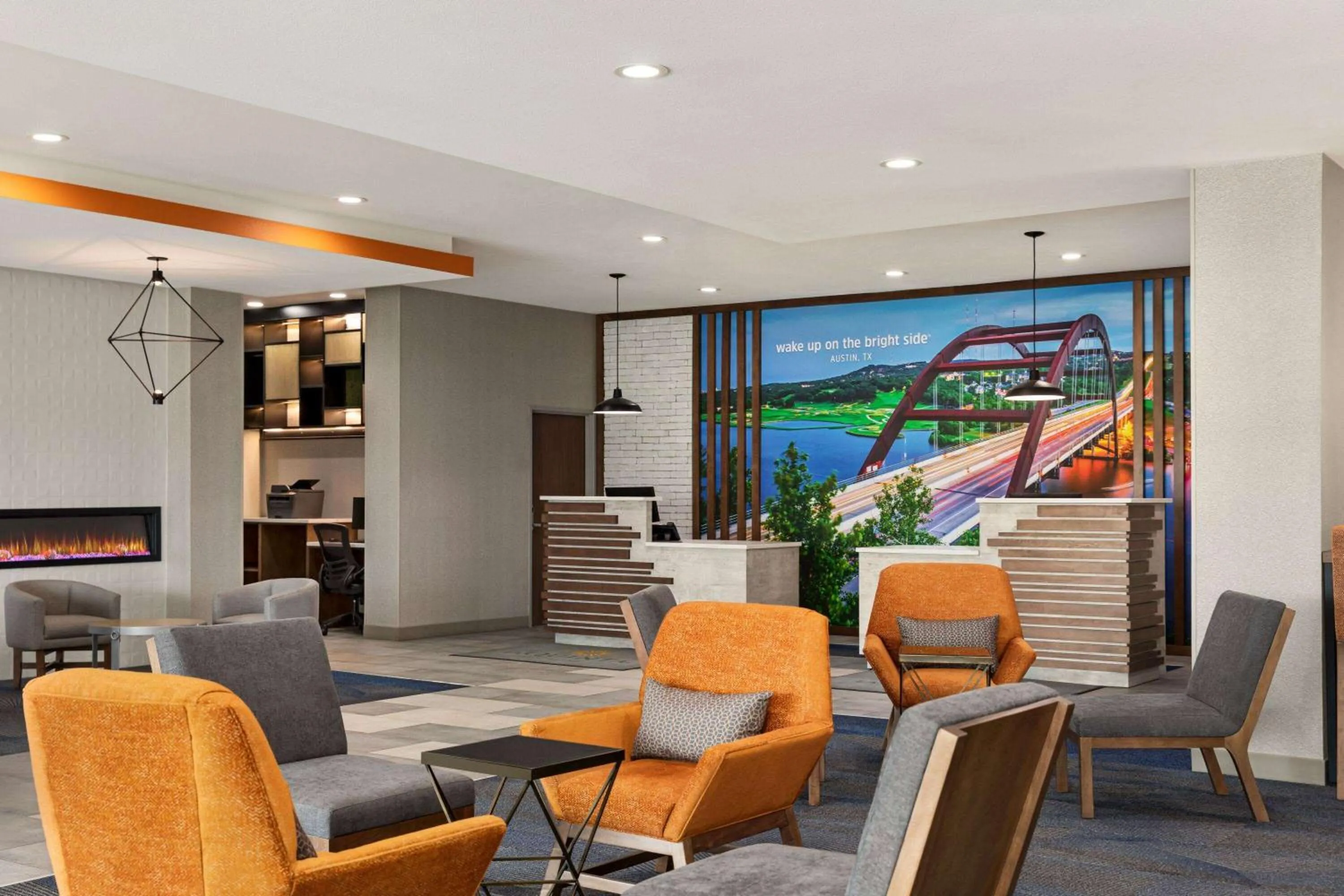 Lobby or reception in La Quinta Inn & Suites by Wyndham Austin South
