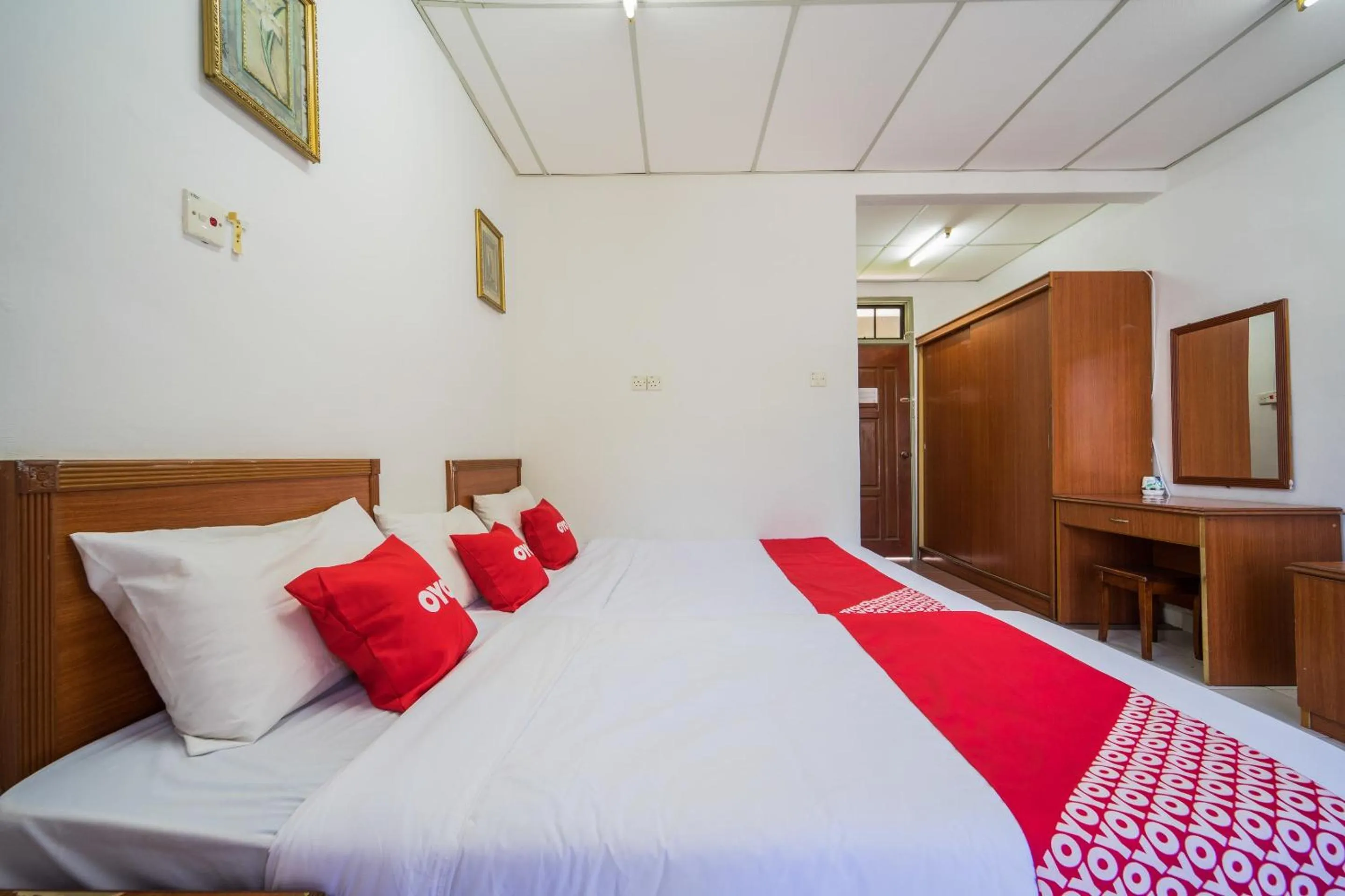 Bedroom, Bed in Hotel O Terap Inn Kuala Nerang