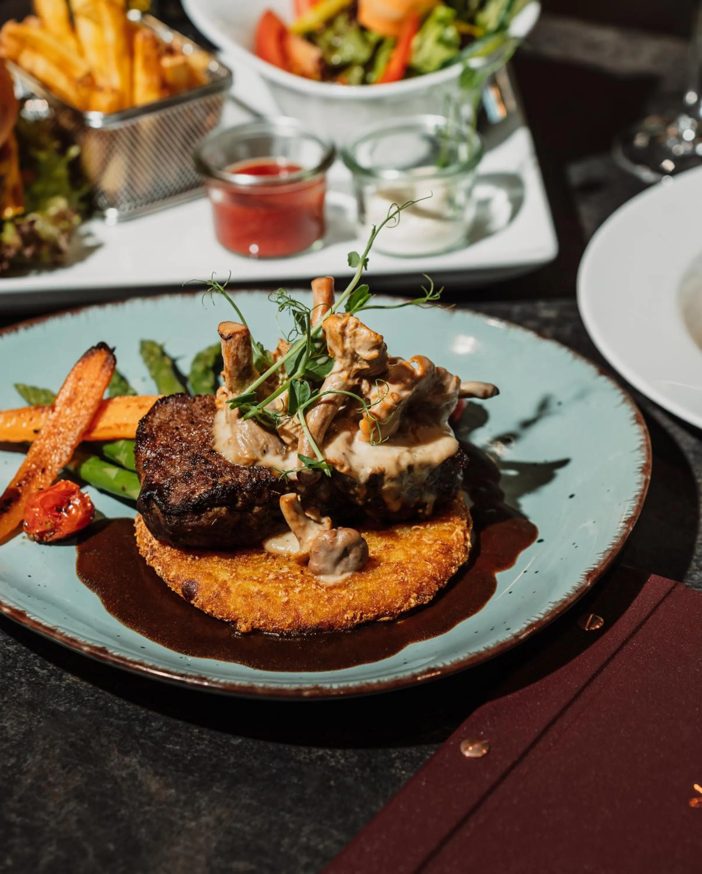 Food and drinks in Grimms Hotel Hanau