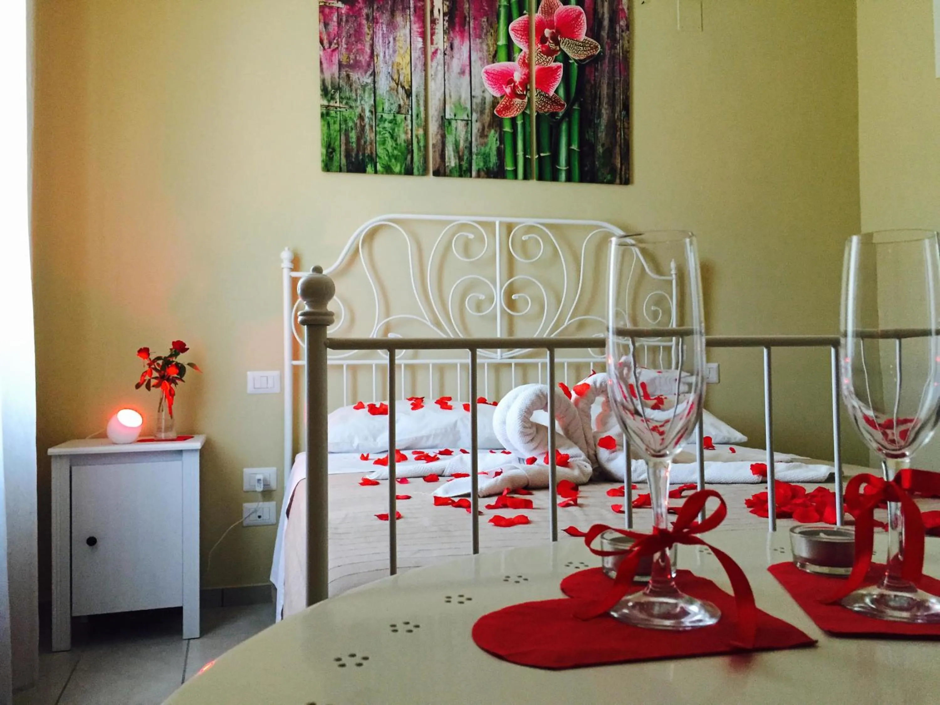 Bed in Zia Bi Bed and Breakfast