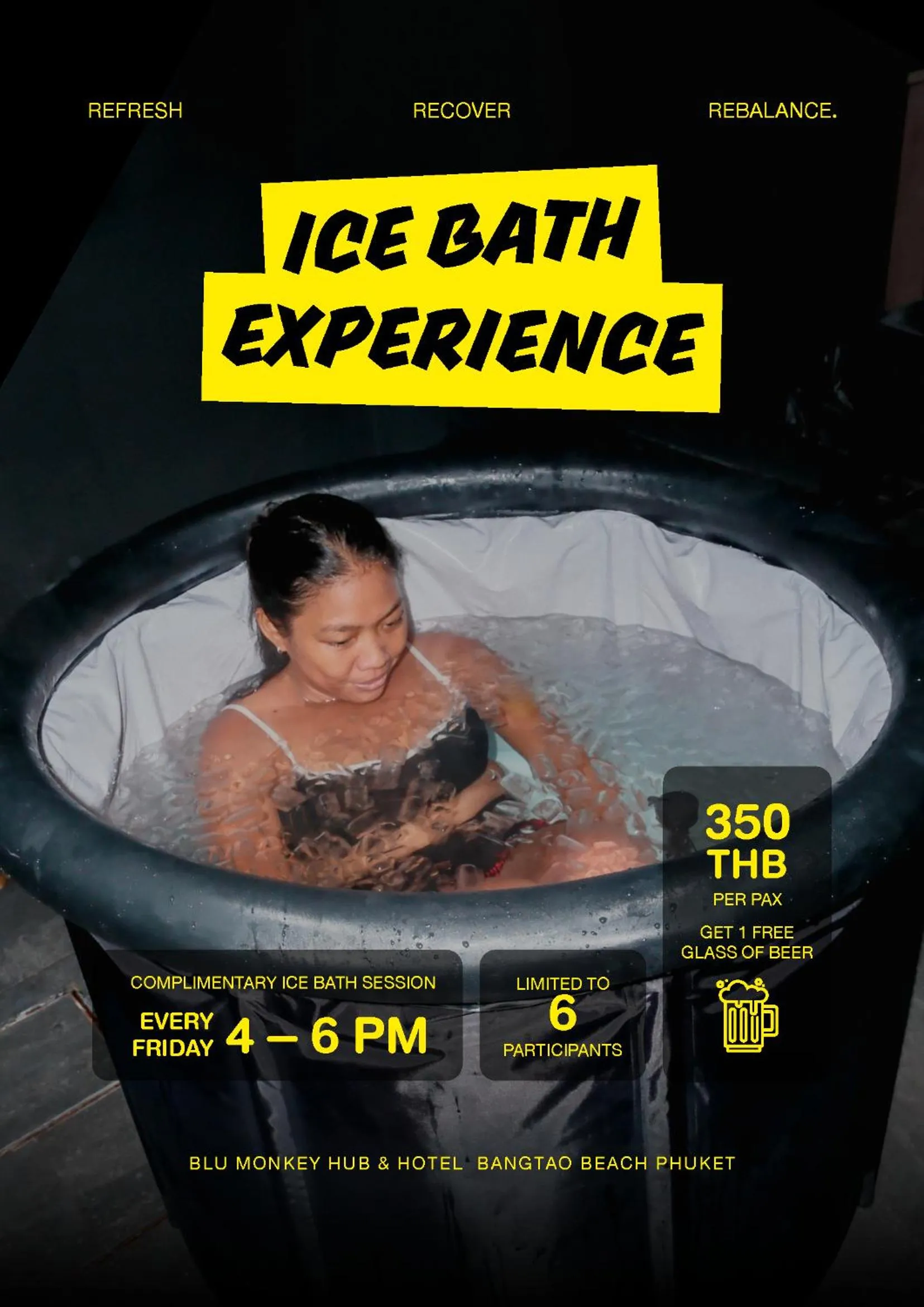 Activities in Blu Monkey Hub and Hotel Laguna, Bangtao Phuket