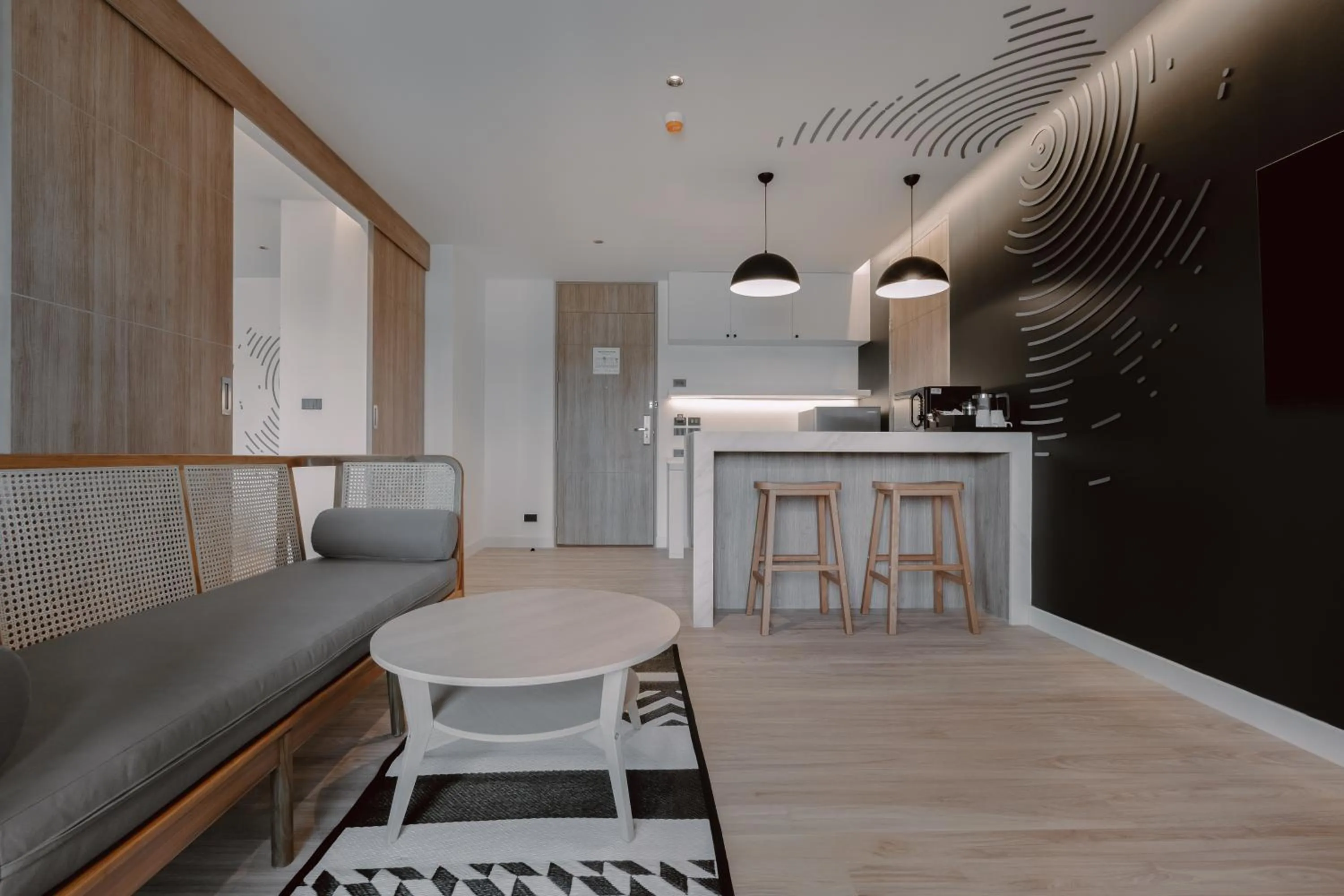 Living room in Blu Monkey Hub and Hotel Laguna, Bangtao Phuket