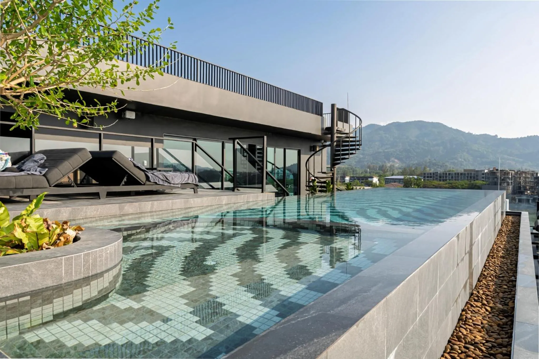 Swimming pool in Blu Monkey Hub and Hotel Laguna, Bangtao Phuket