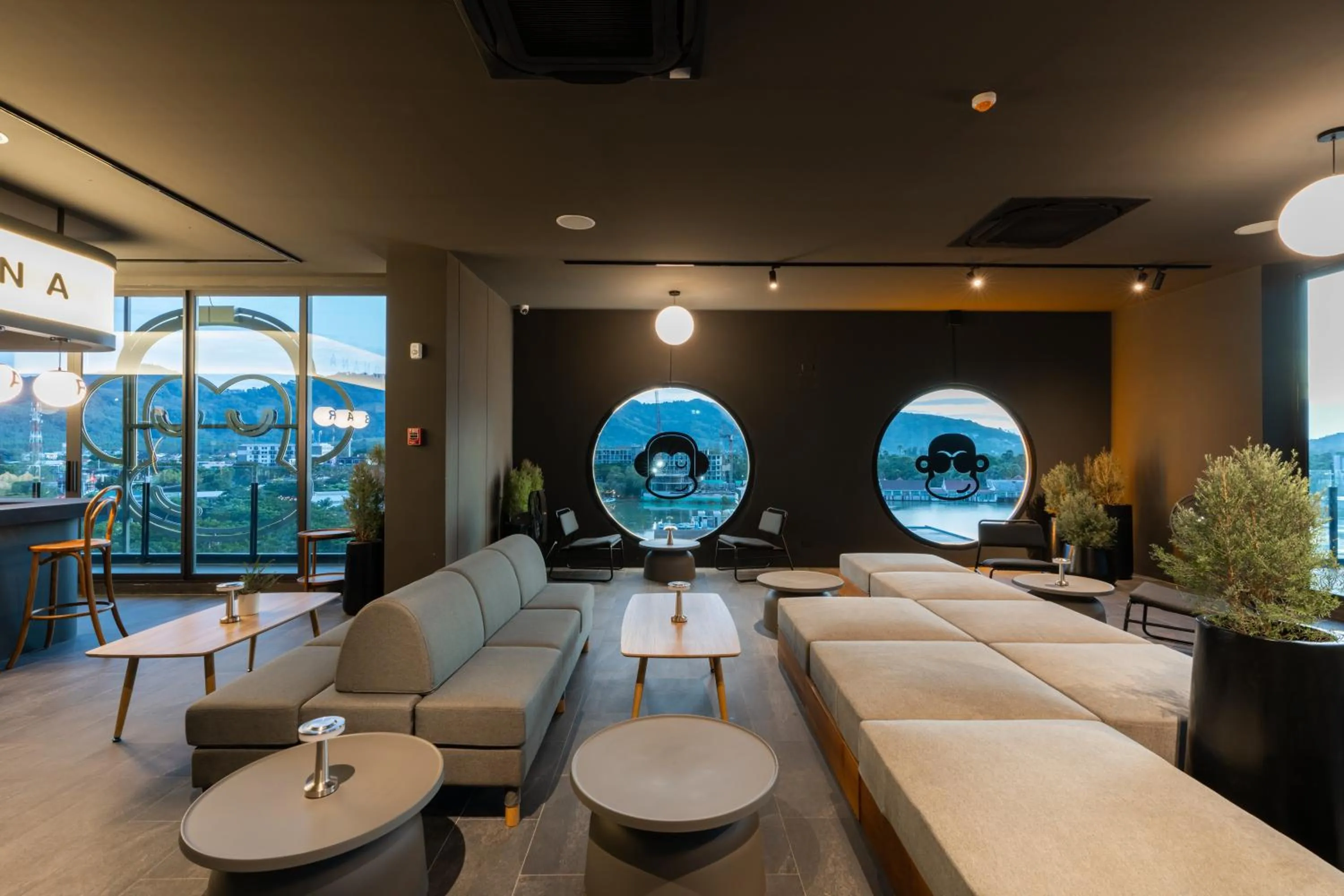 Area and facilities, Bed in Blu Monkey Hub and Hotel Laguna, Bangtao Phuket