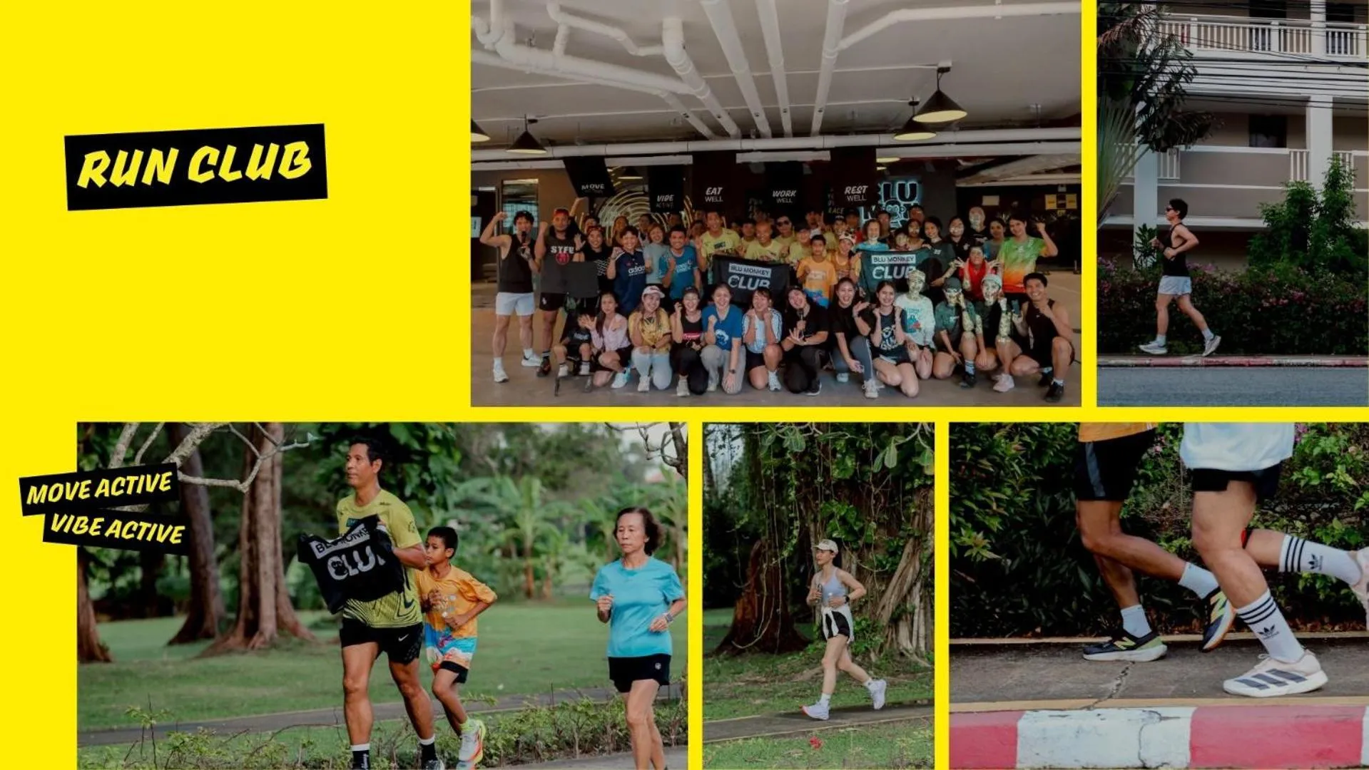 group of guests in Blu Monkey Hub and Hotel Laguna, Bangtao Phuket