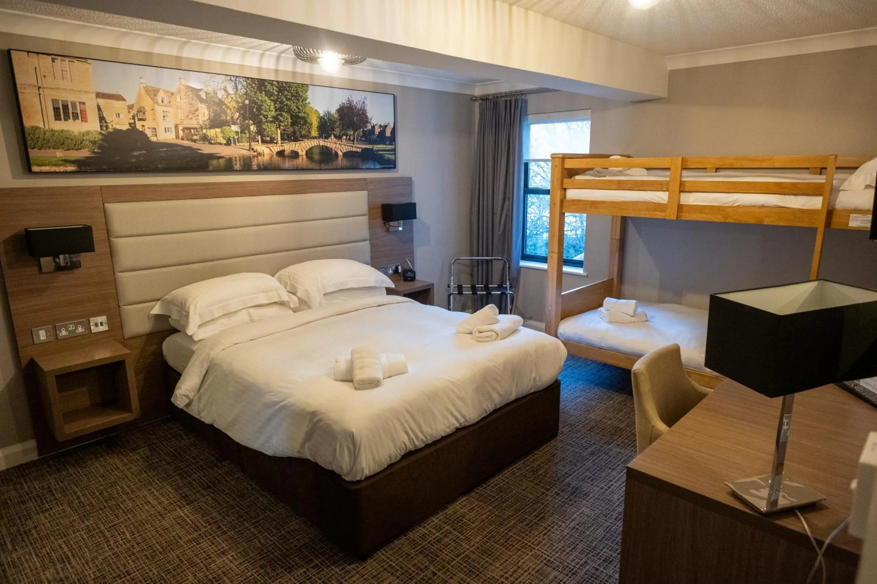 Photo of the whole room, Bed in Riverside Hotel