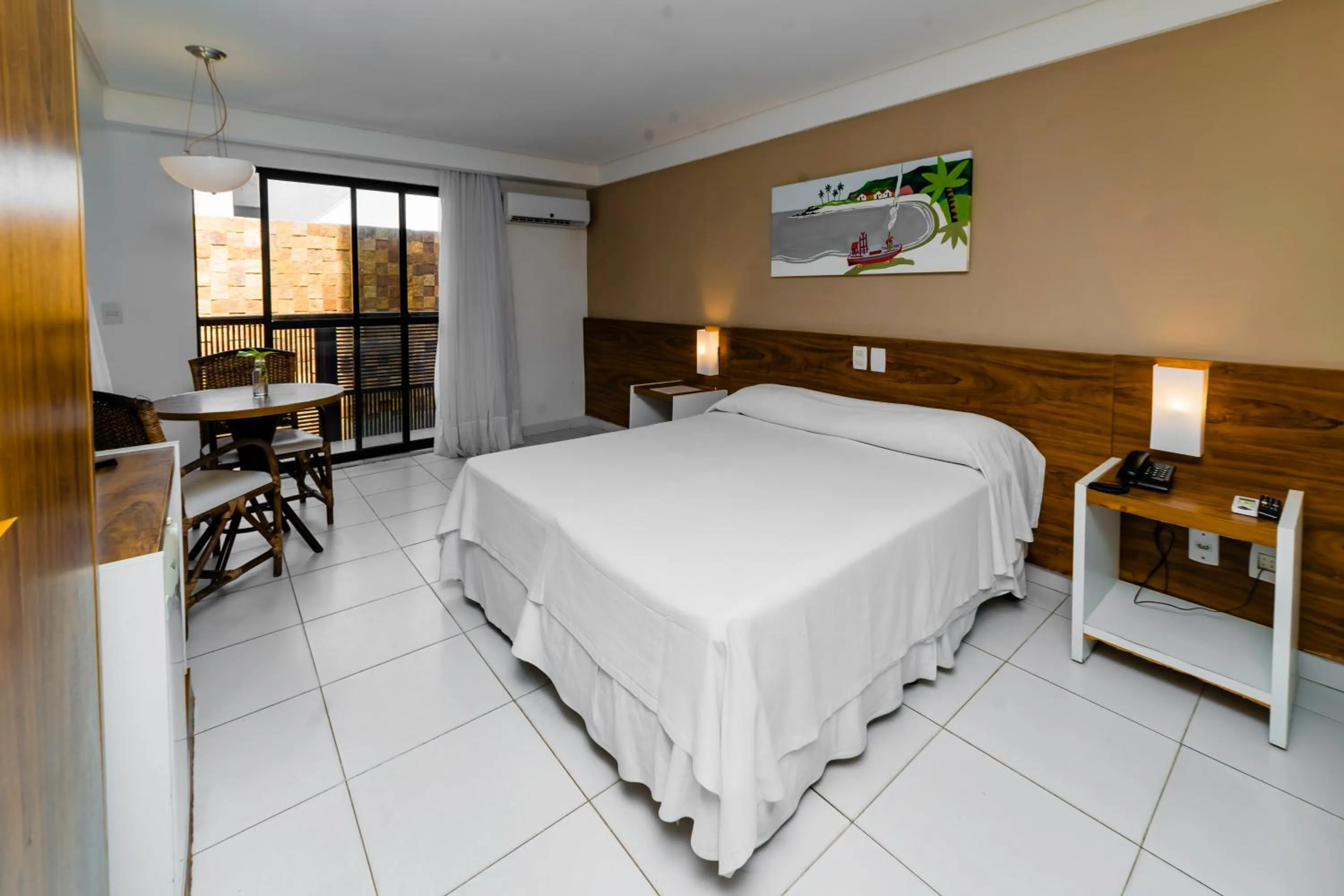 Bedroom, Bed in Porto Suítes Natal Hotel