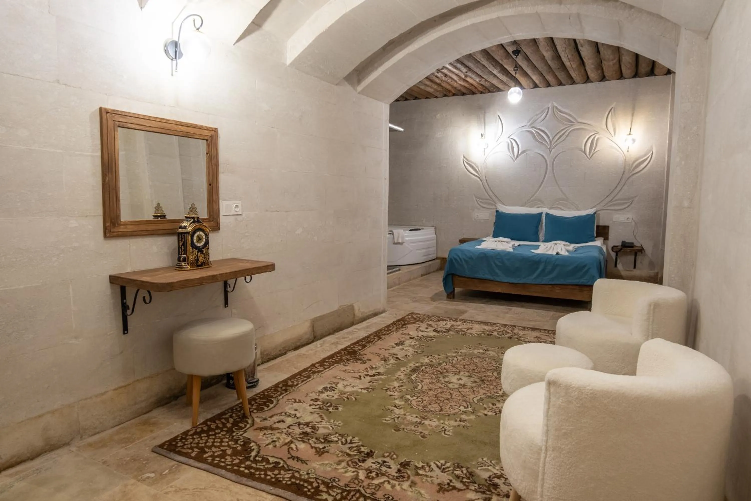 Bed in Mayda Cappadocia