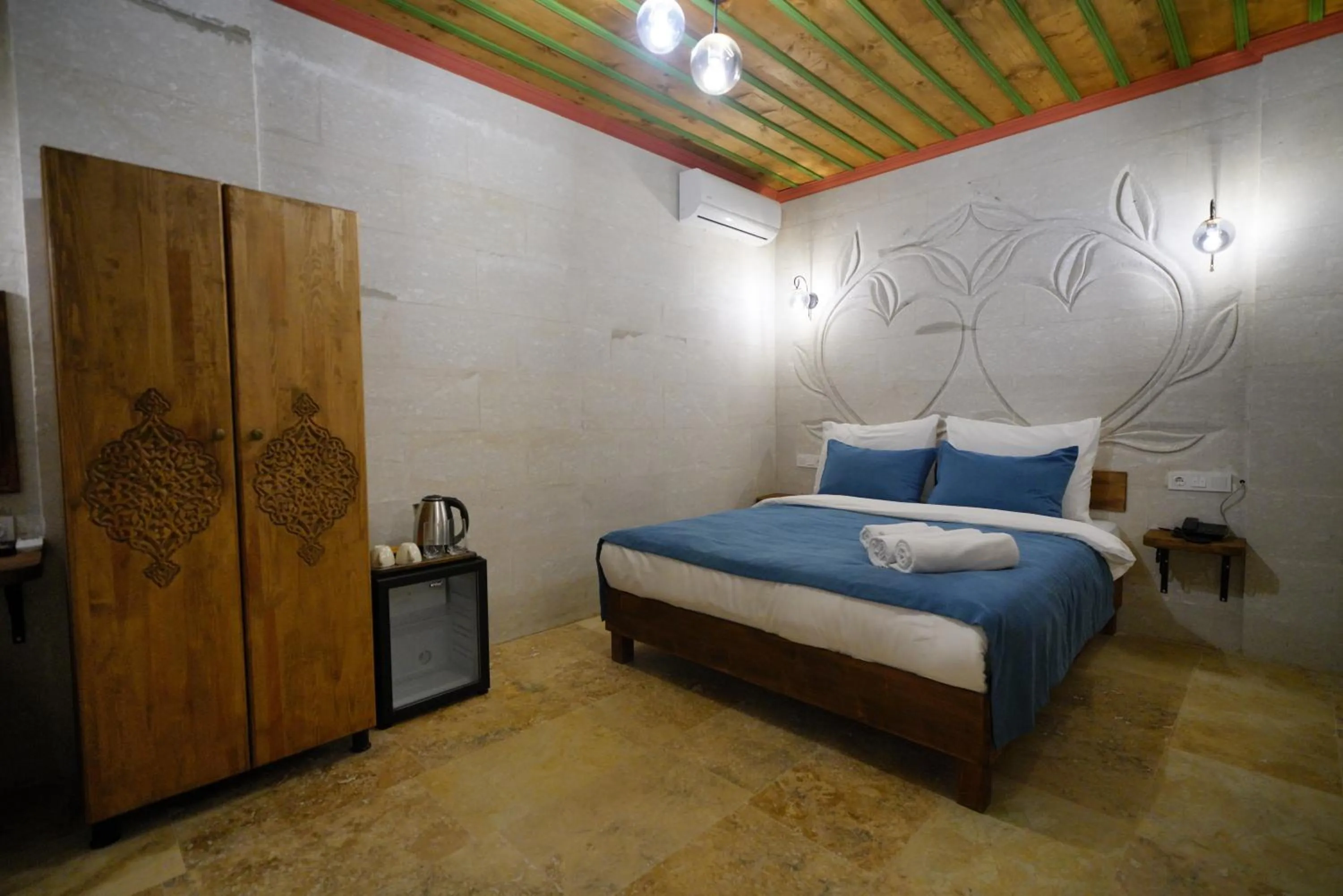 Bed in Mayda Cappadocia