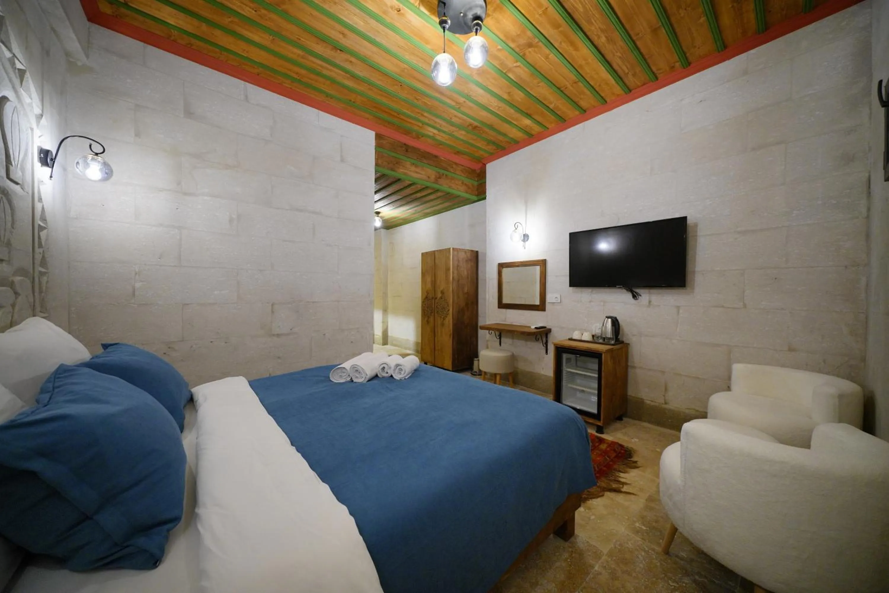 Bed in Mayda Cappadocia