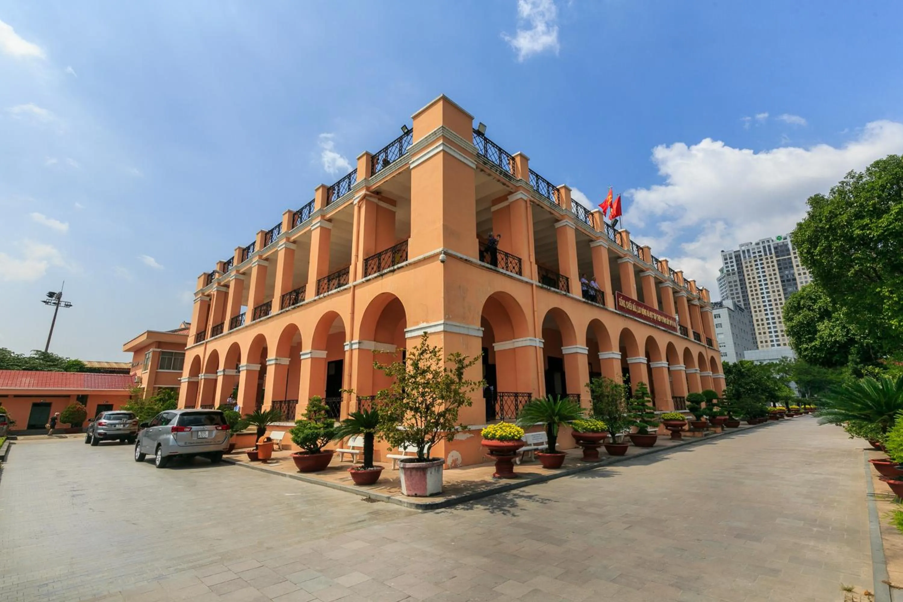 Landmark view in Hoang Luxury Hotel Dist 1 Ho Chi Minh