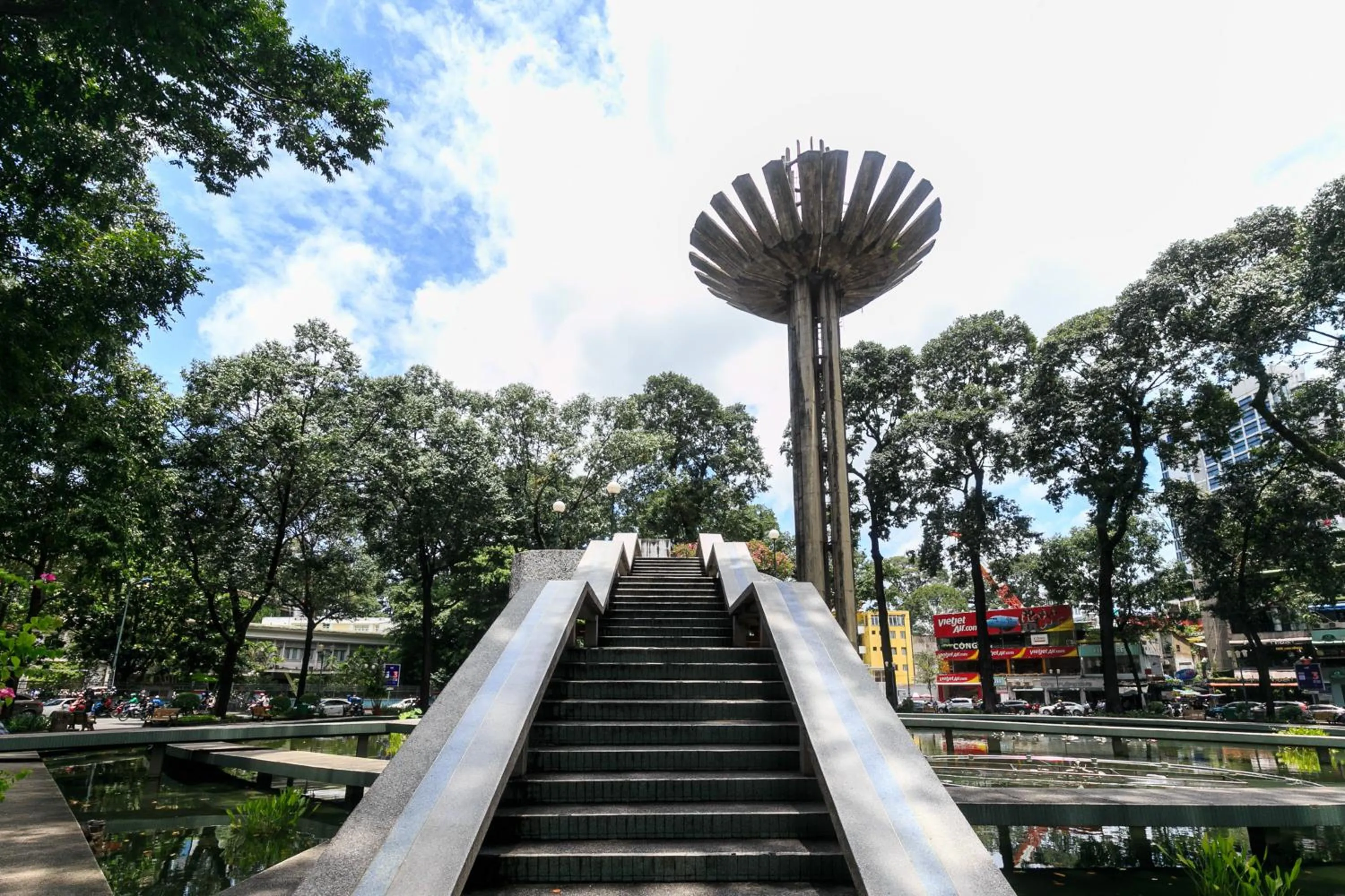 Natural landscape in Hoang Luxury Hotel Dist 1 Ho Chi Minh