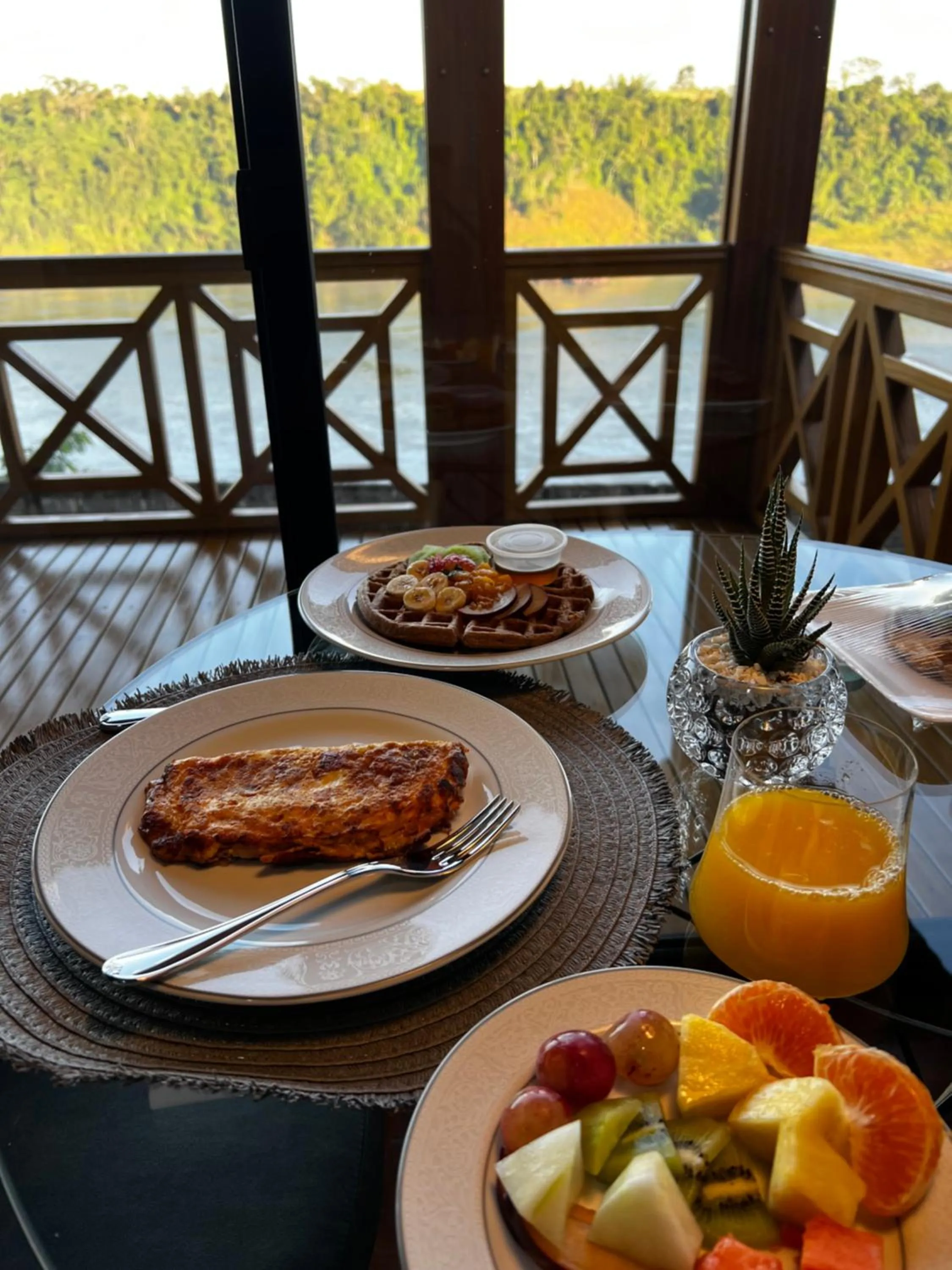 Breakfast in Costa del Sol Iguazú Suites