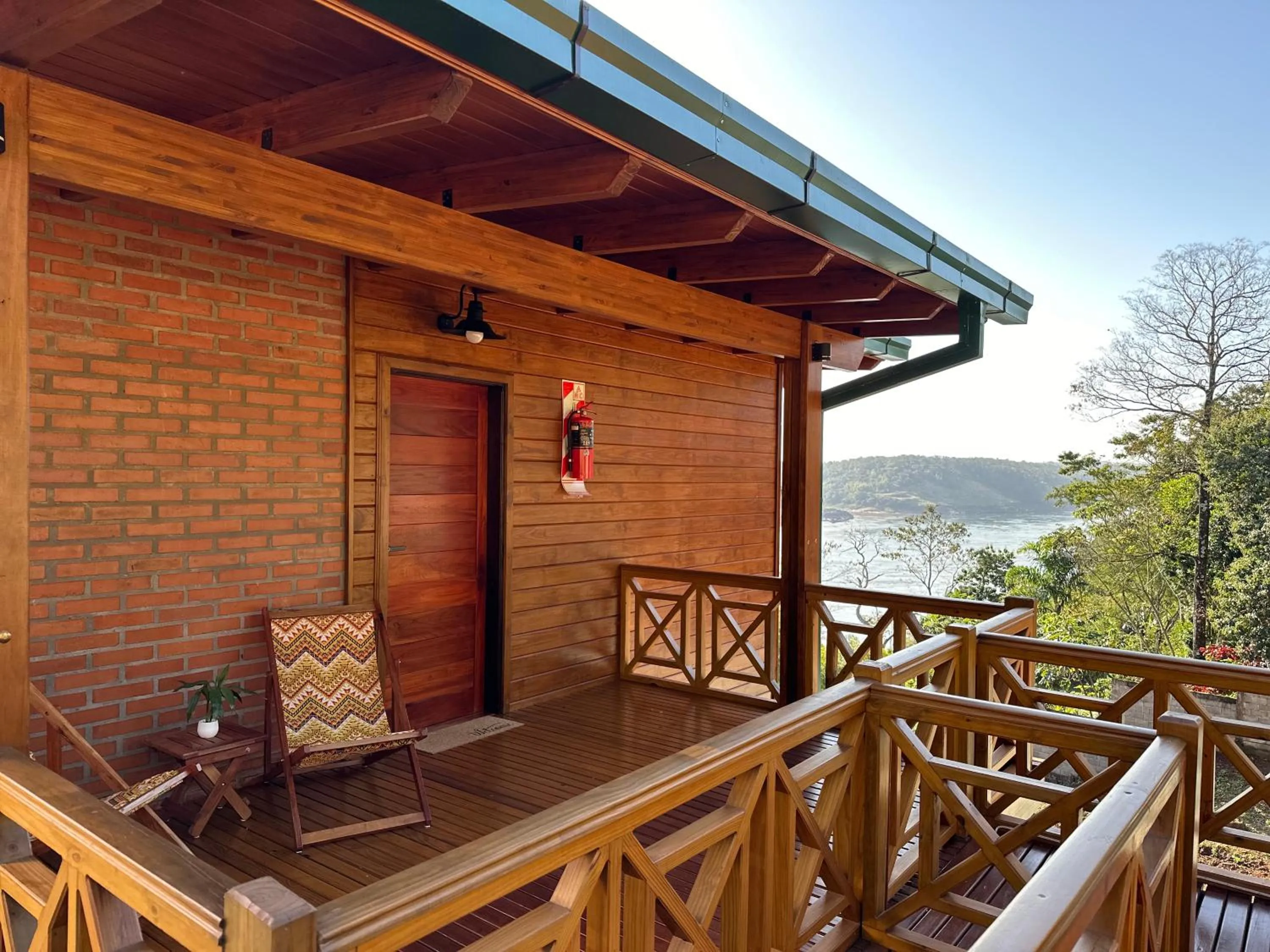Patio in Costa del Sol Iguazú Suites