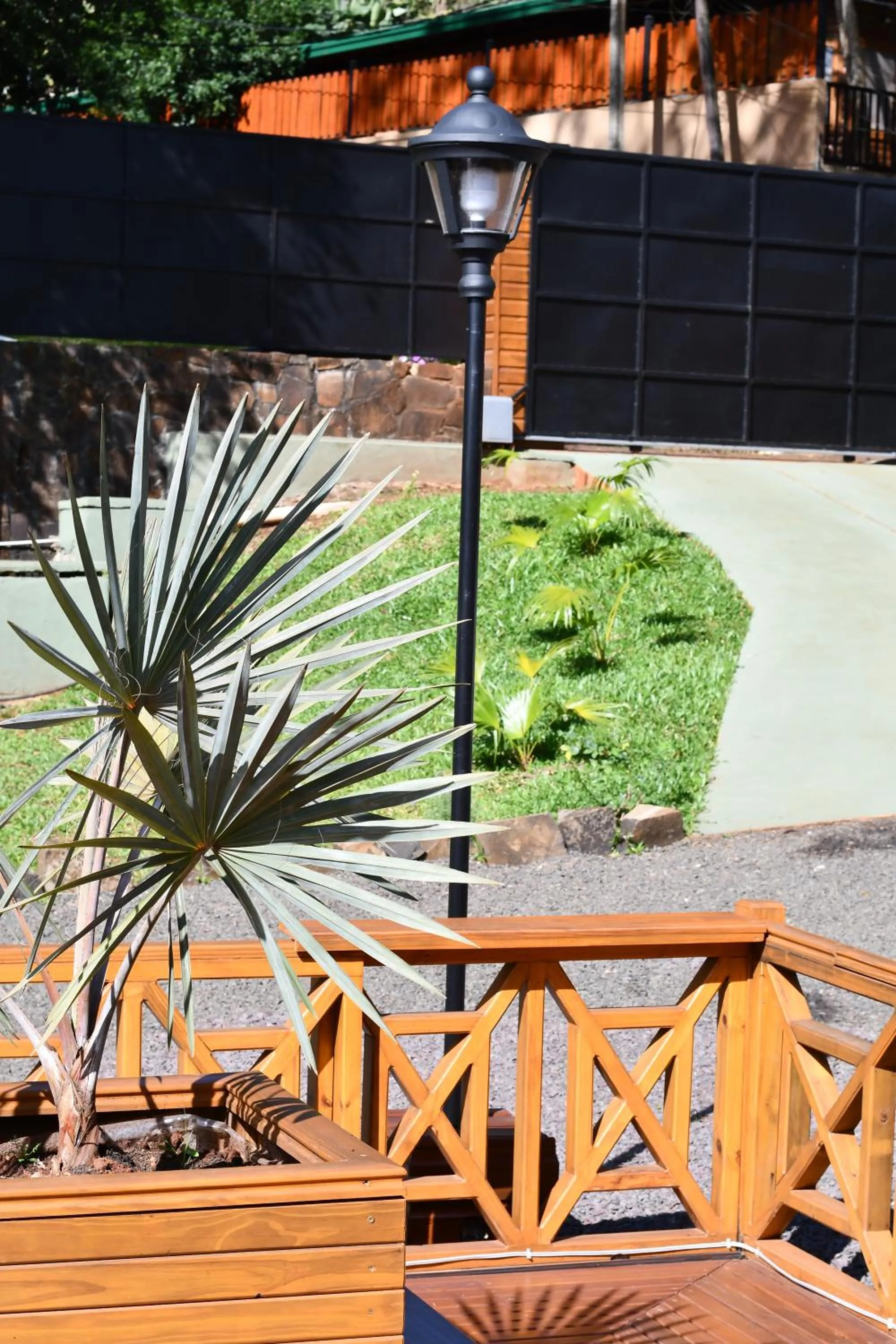 Patio in Costa del Sol Iguazú Suites
