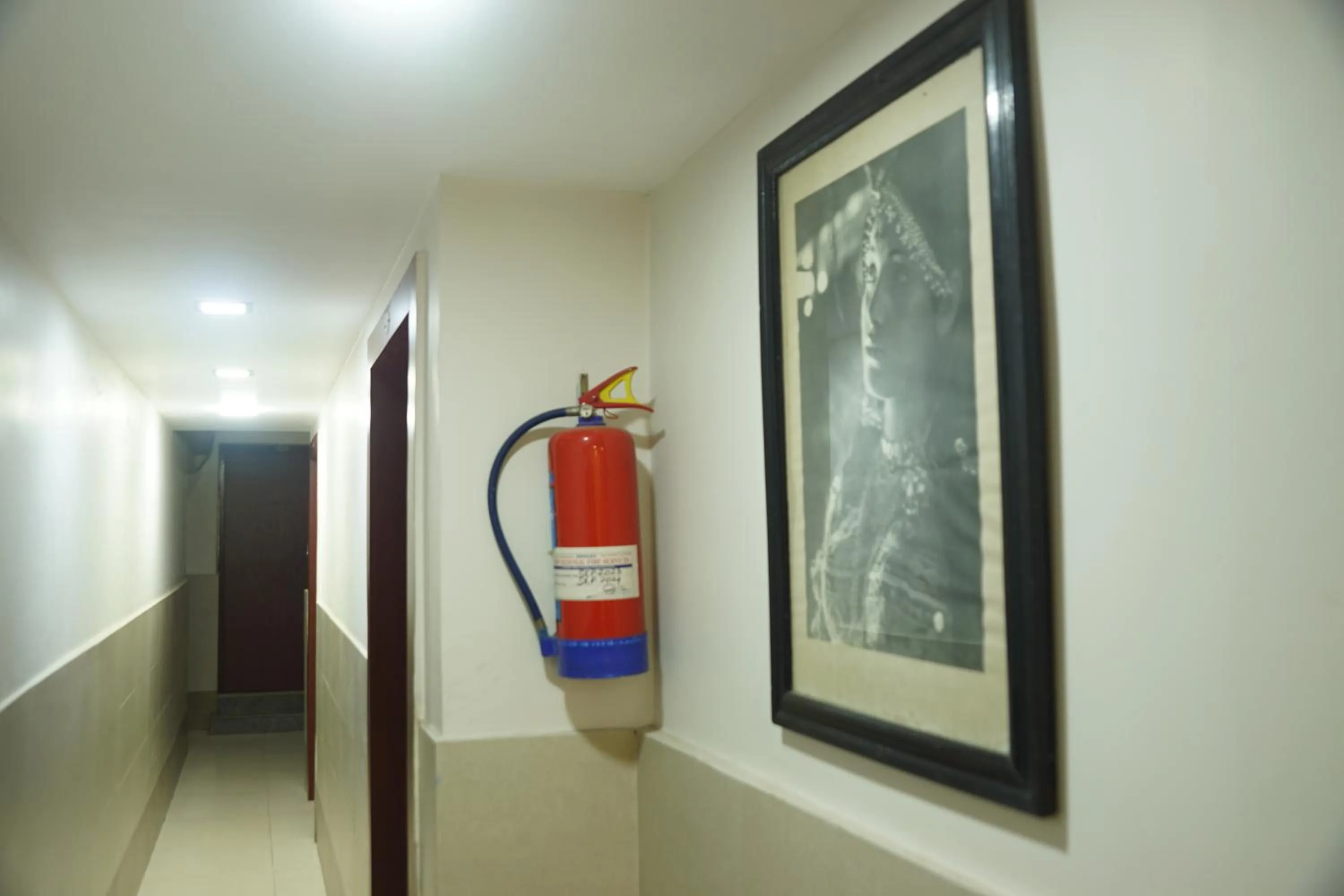 Decorative detail in Subhash Hotel