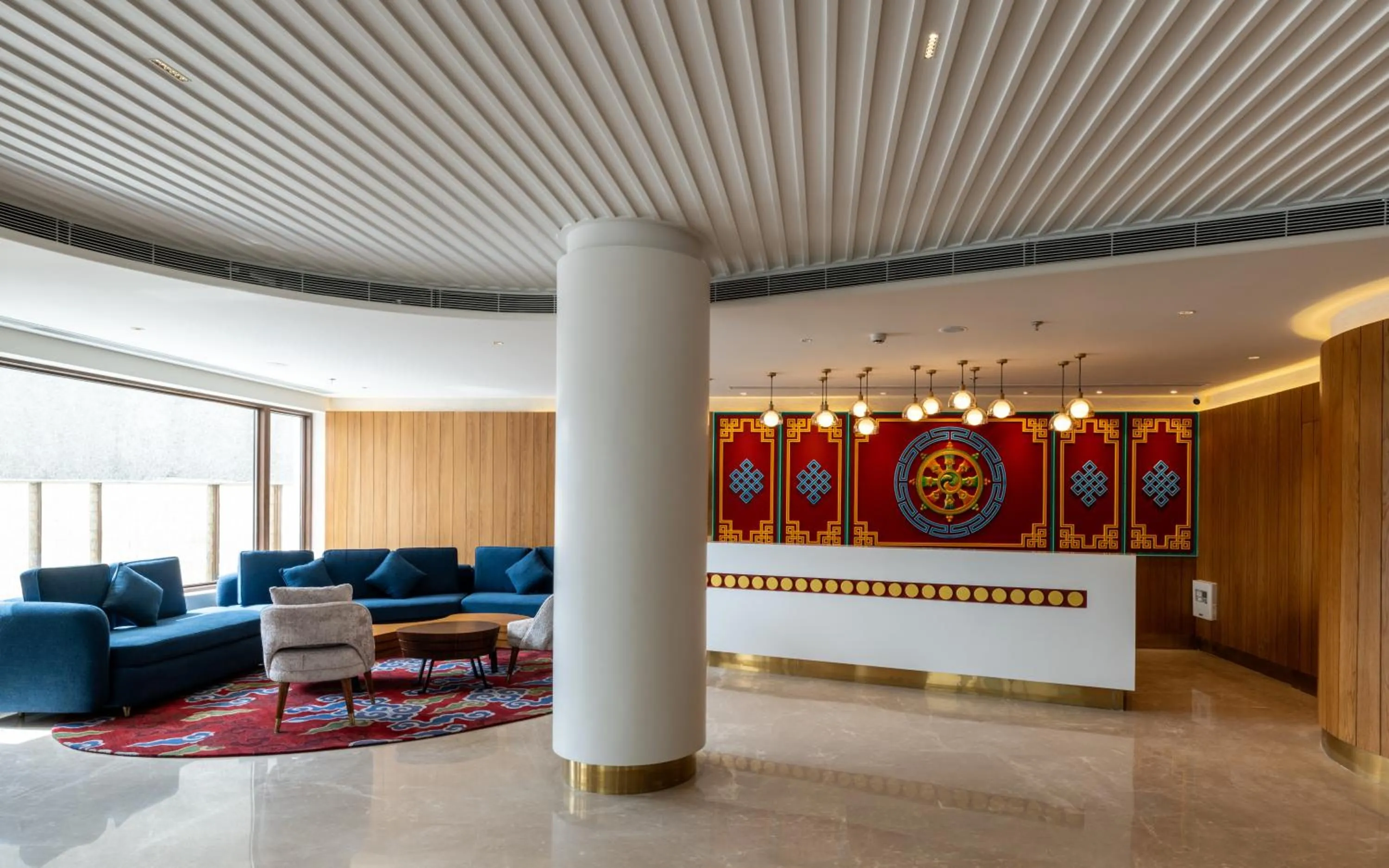 Lobby or reception in Charmwood Hotel
