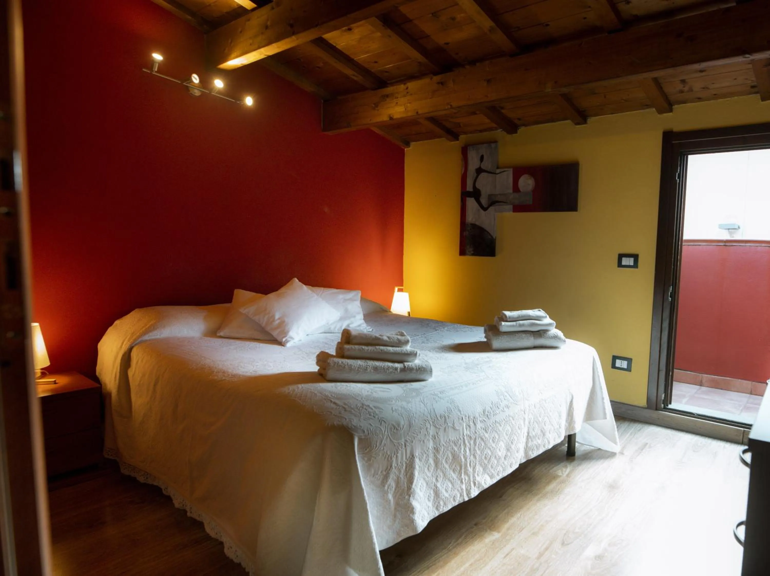 Balcony/Terrace, Bed in Domoruja B&B