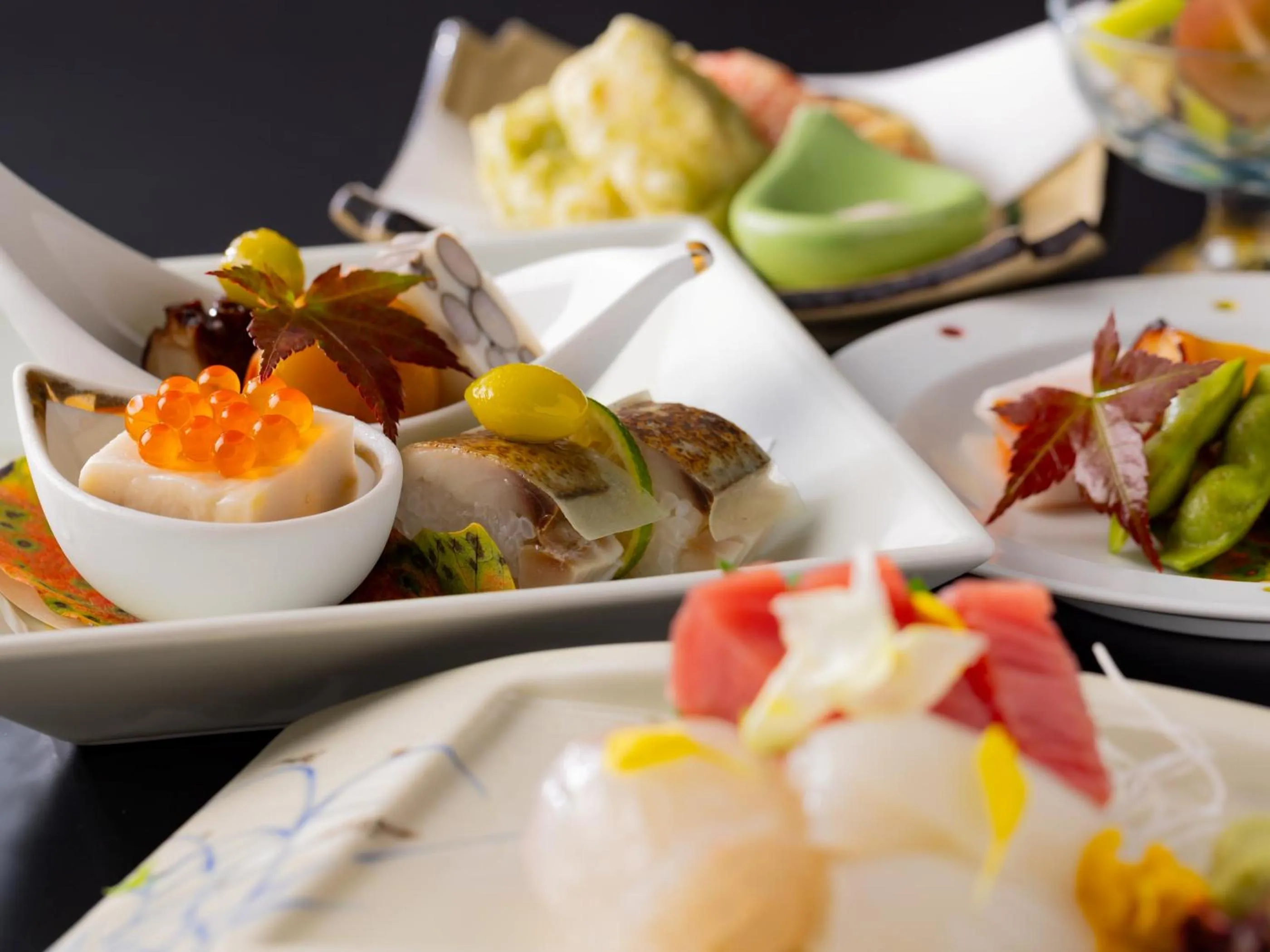 Food close-up in Miyama Nature and Culture Village Kajikaso