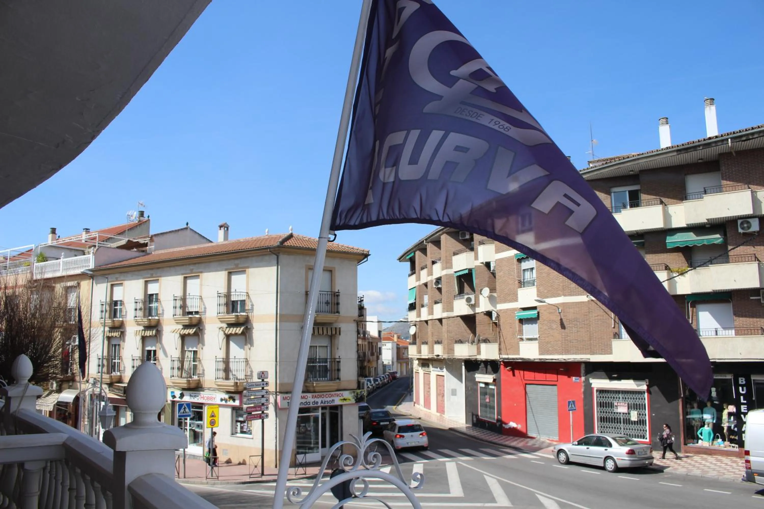 Off site in Hotel La Curva