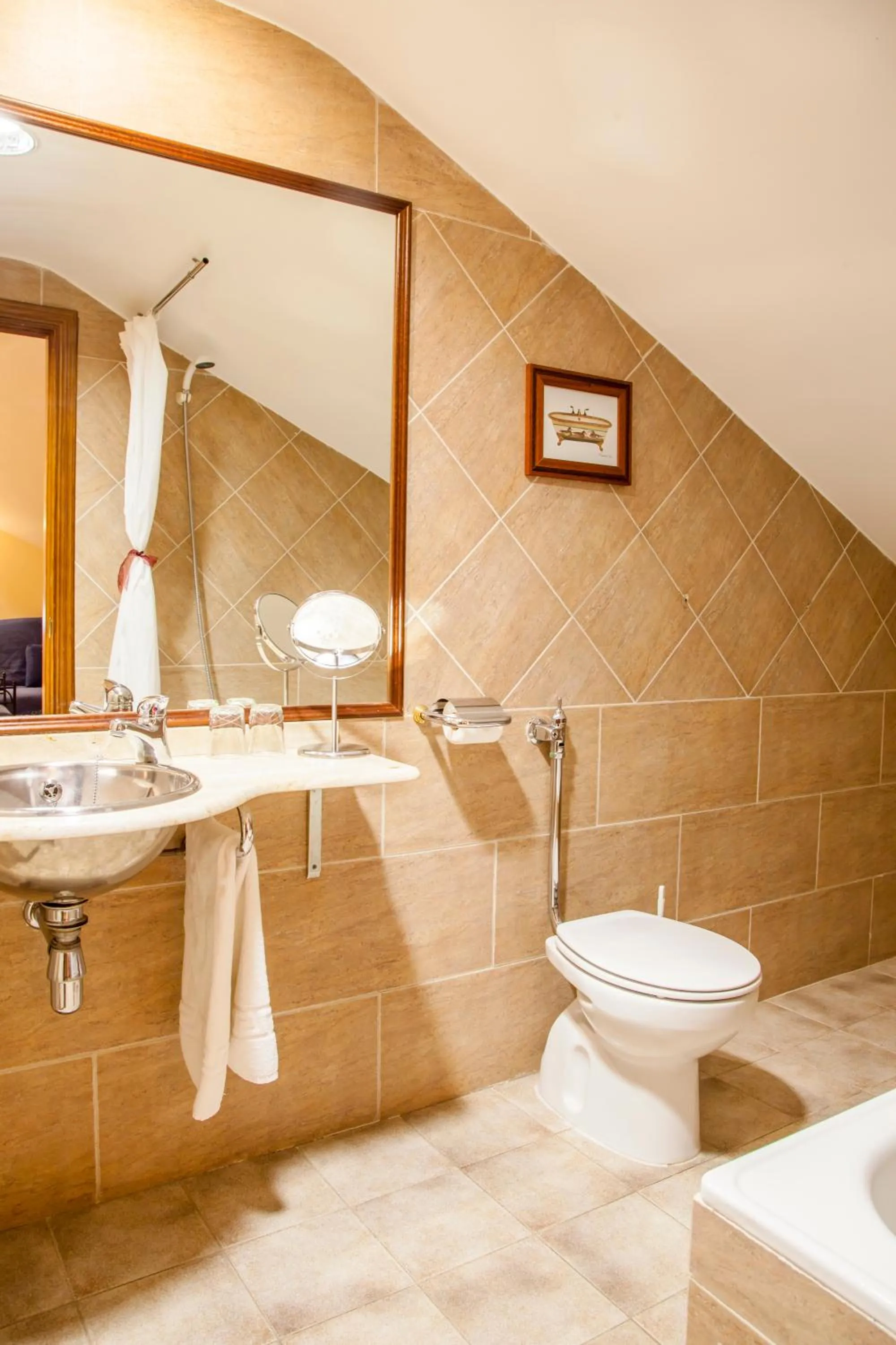 Bathroom in Hotel Mayno