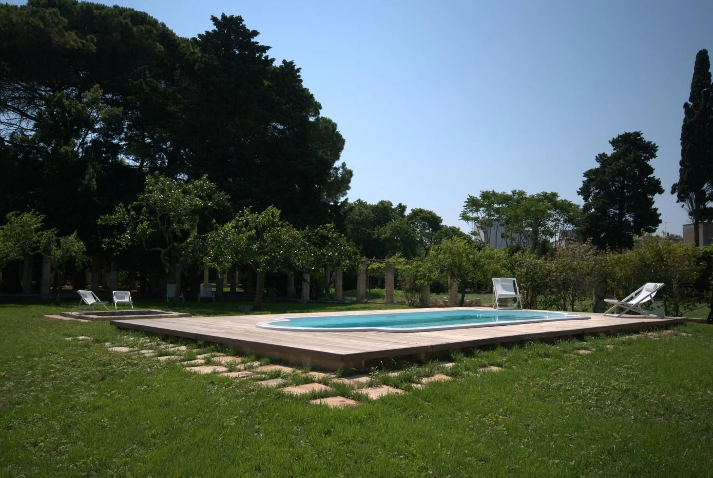 Swimming pool in Castello di Casamassella - Marea Stays Collection