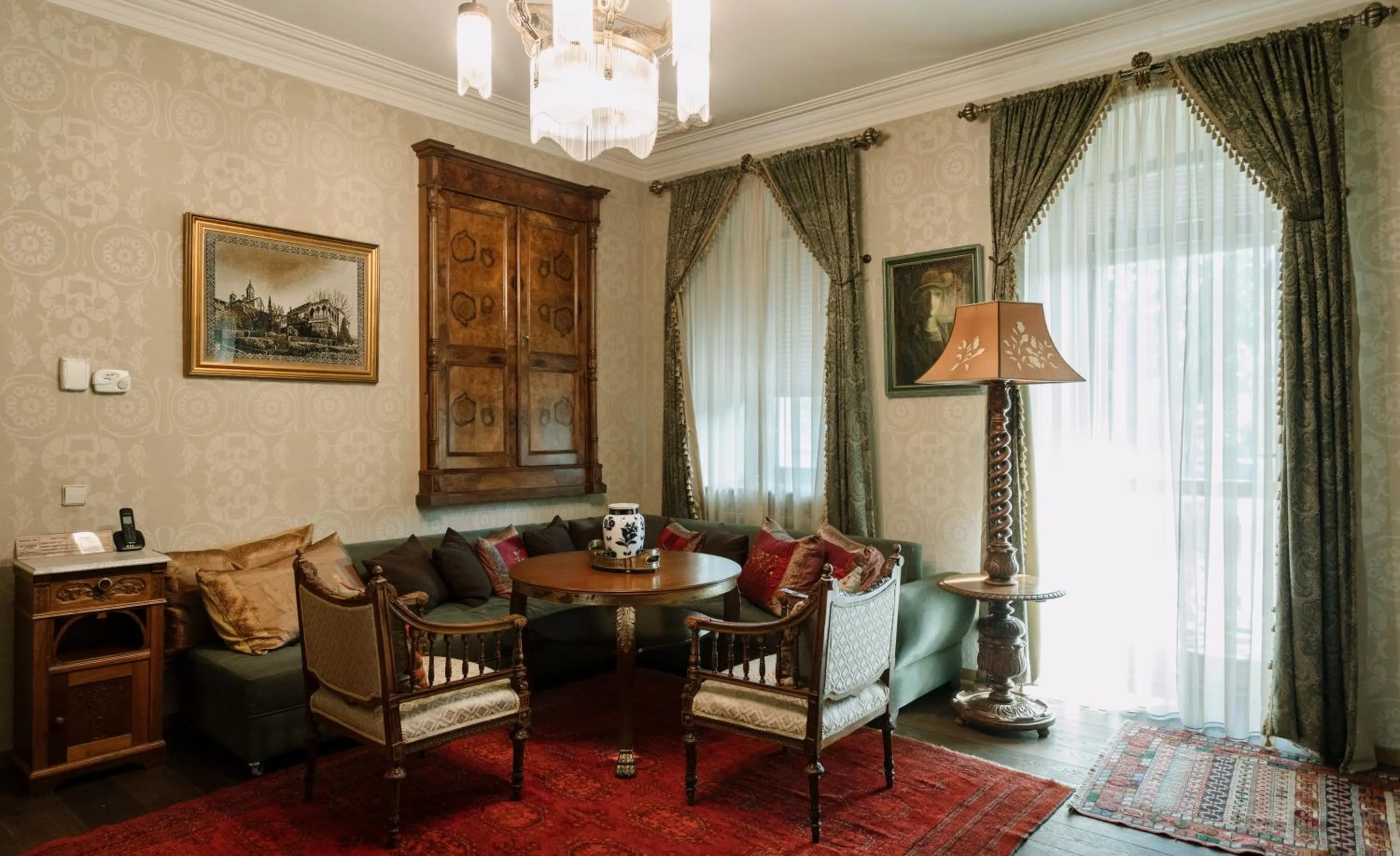 Living room in Vinotel Boutique Hotel