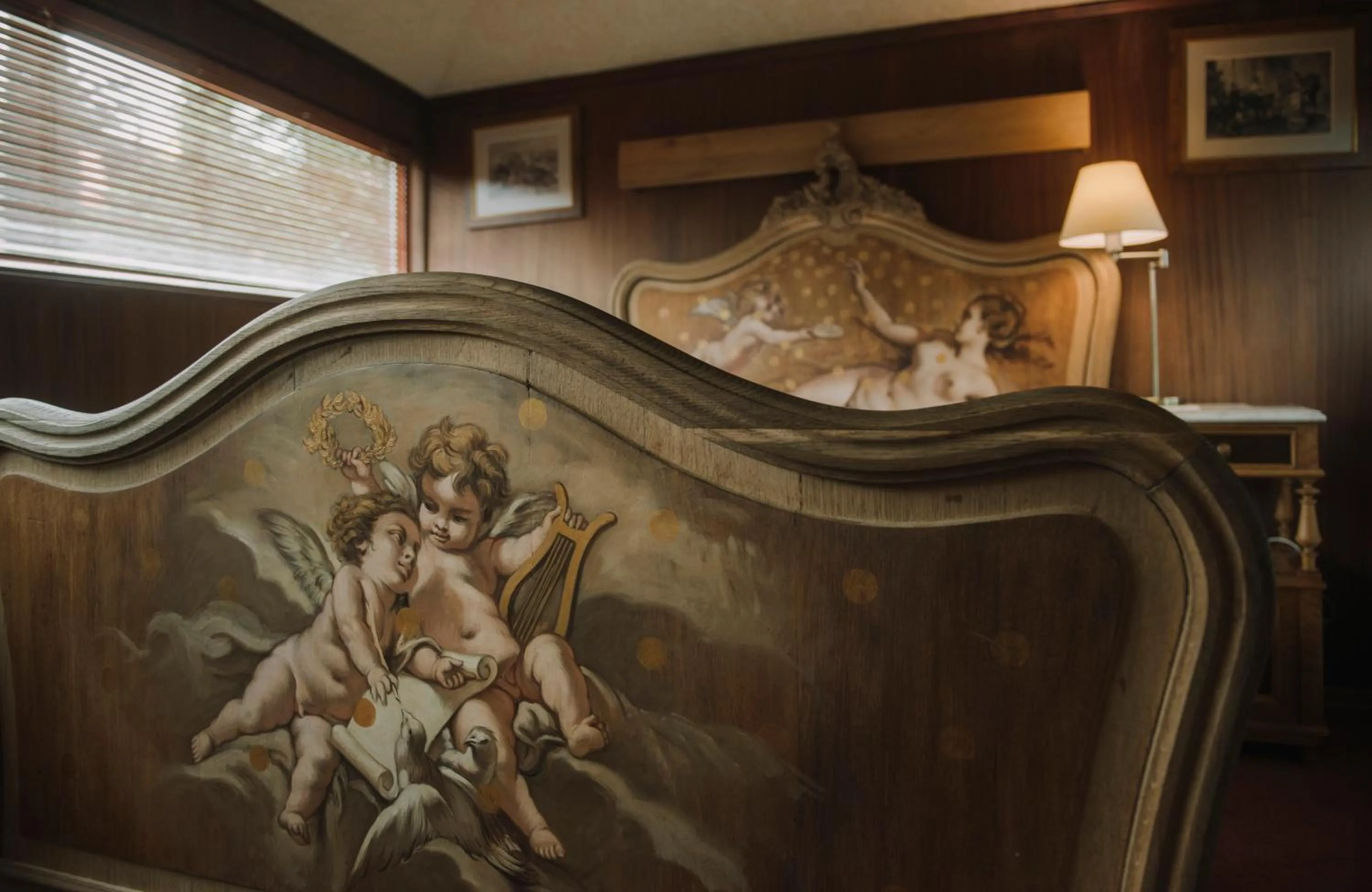 Bed in Vinotel Boutique Hotel