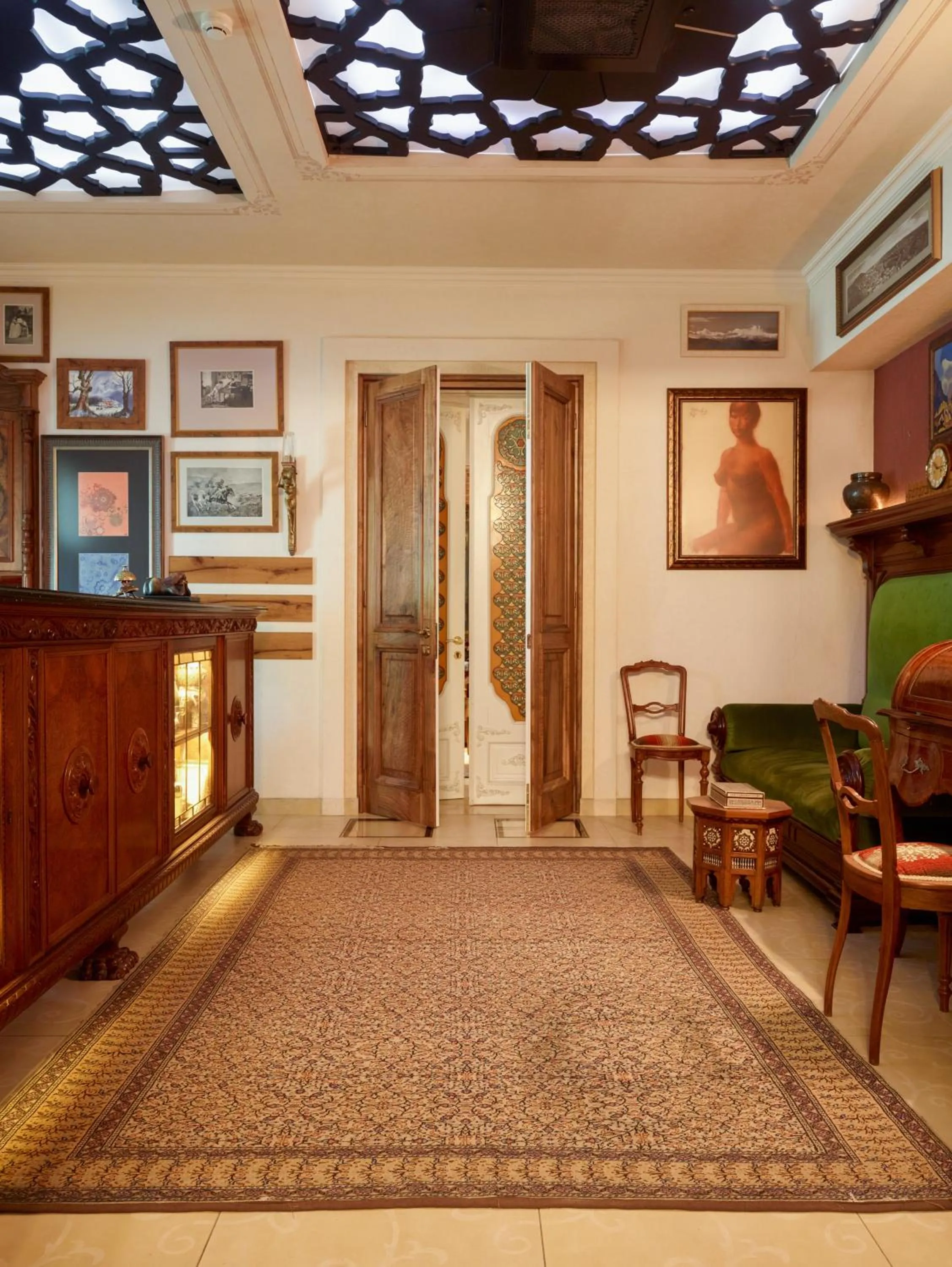 Lobby or reception in Vinotel Boutique Hotel