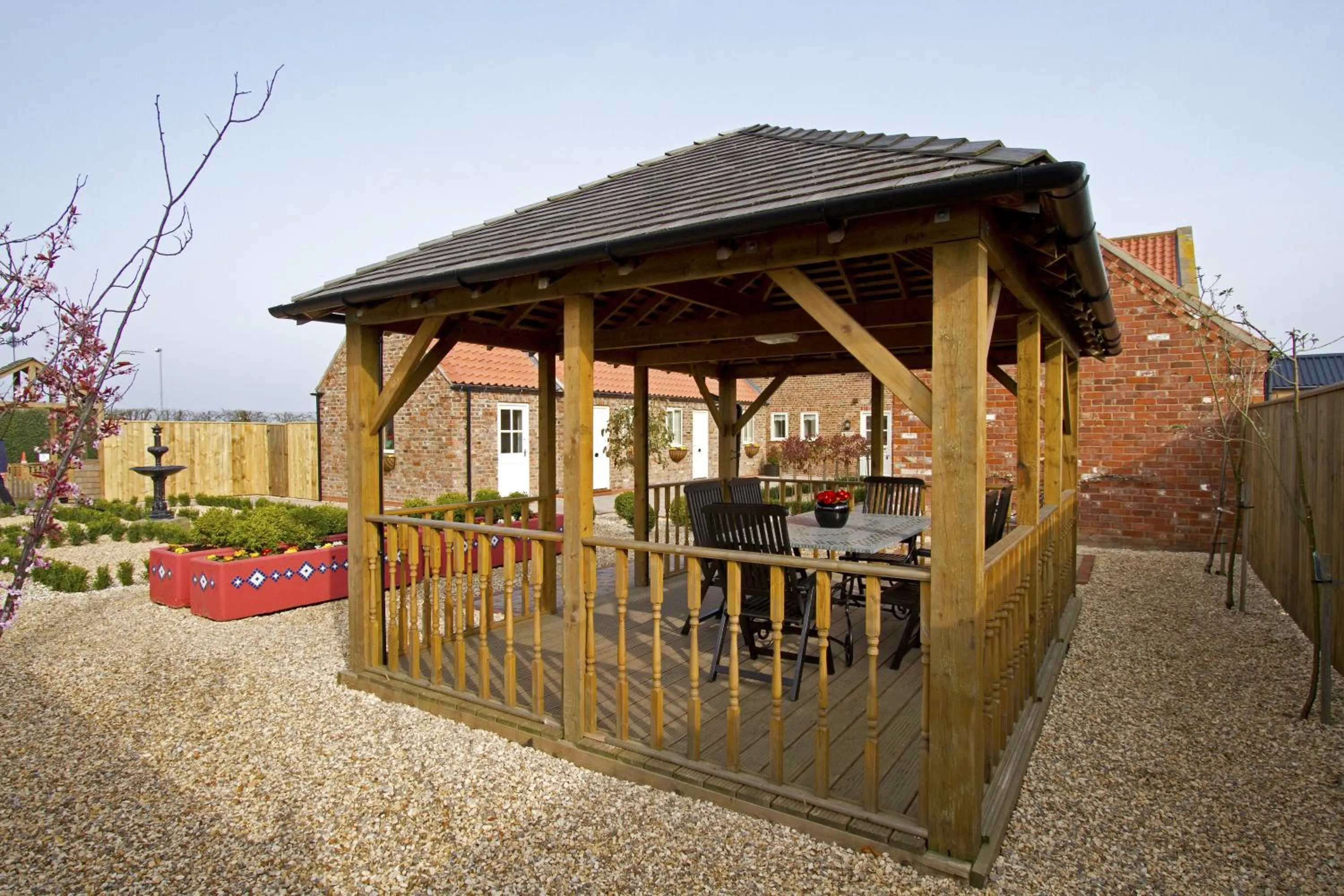 Seating area in Meals Farm - Courtyard Room